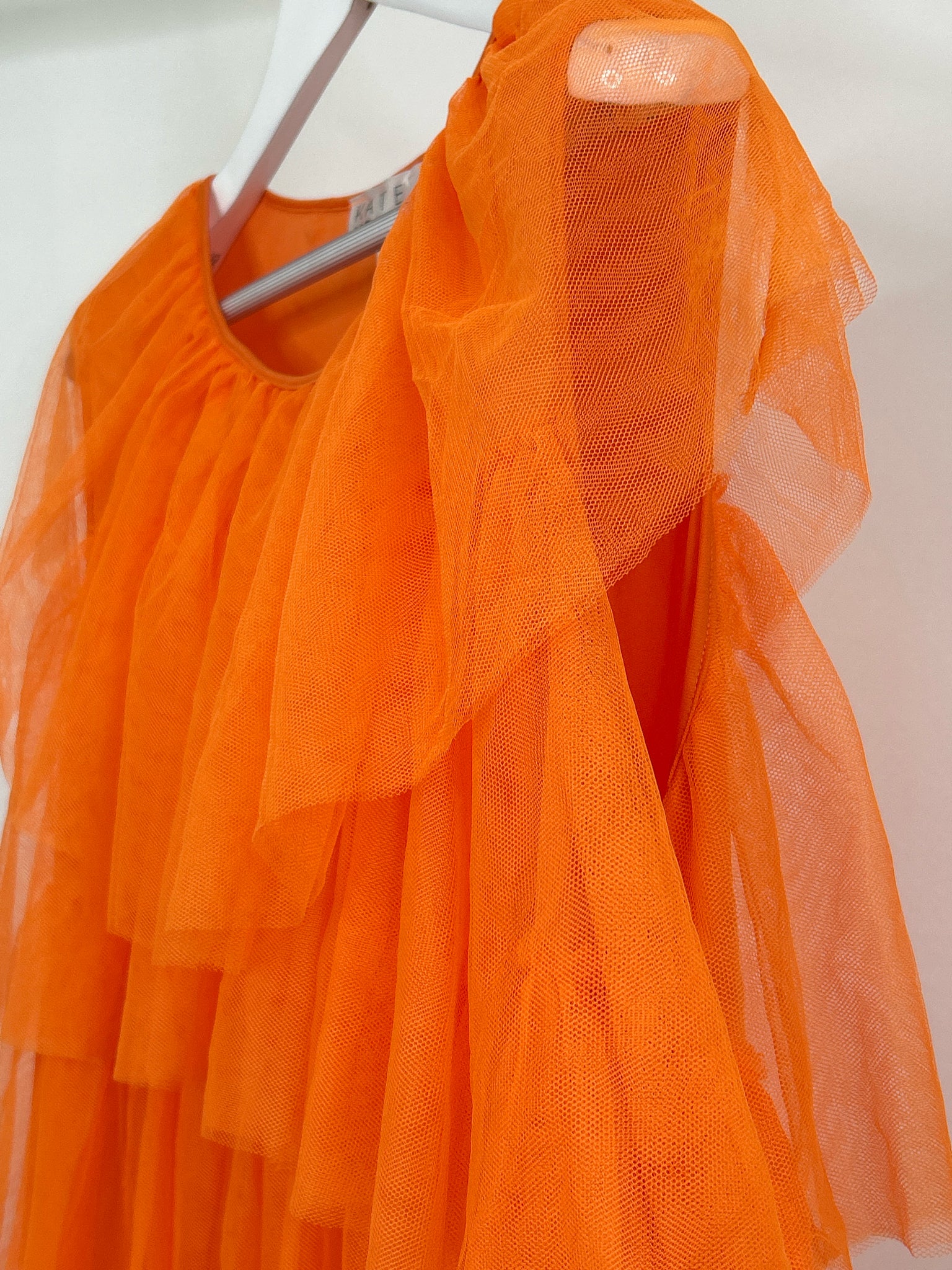 Kate Hewko Size 3X Orange Women Dress