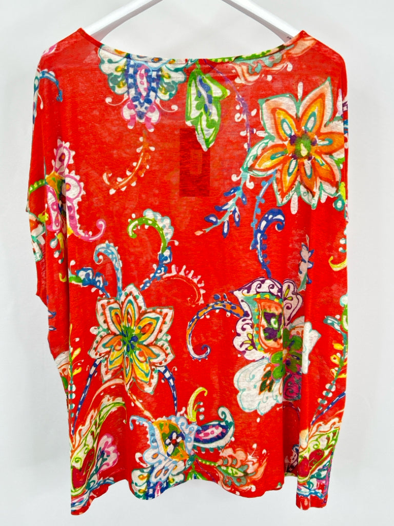 Lauren Ralph Lauren Size 3X Red Women's Top