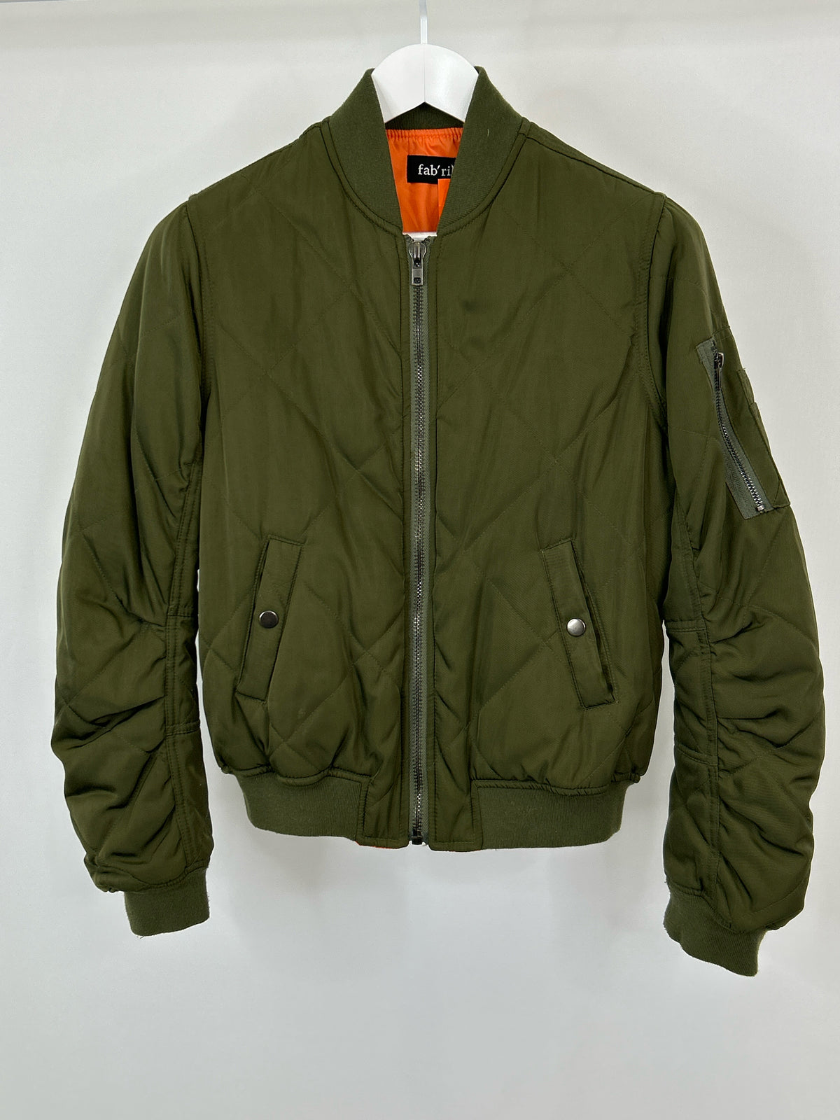 FAB'RIK Size M Green Women Jacket