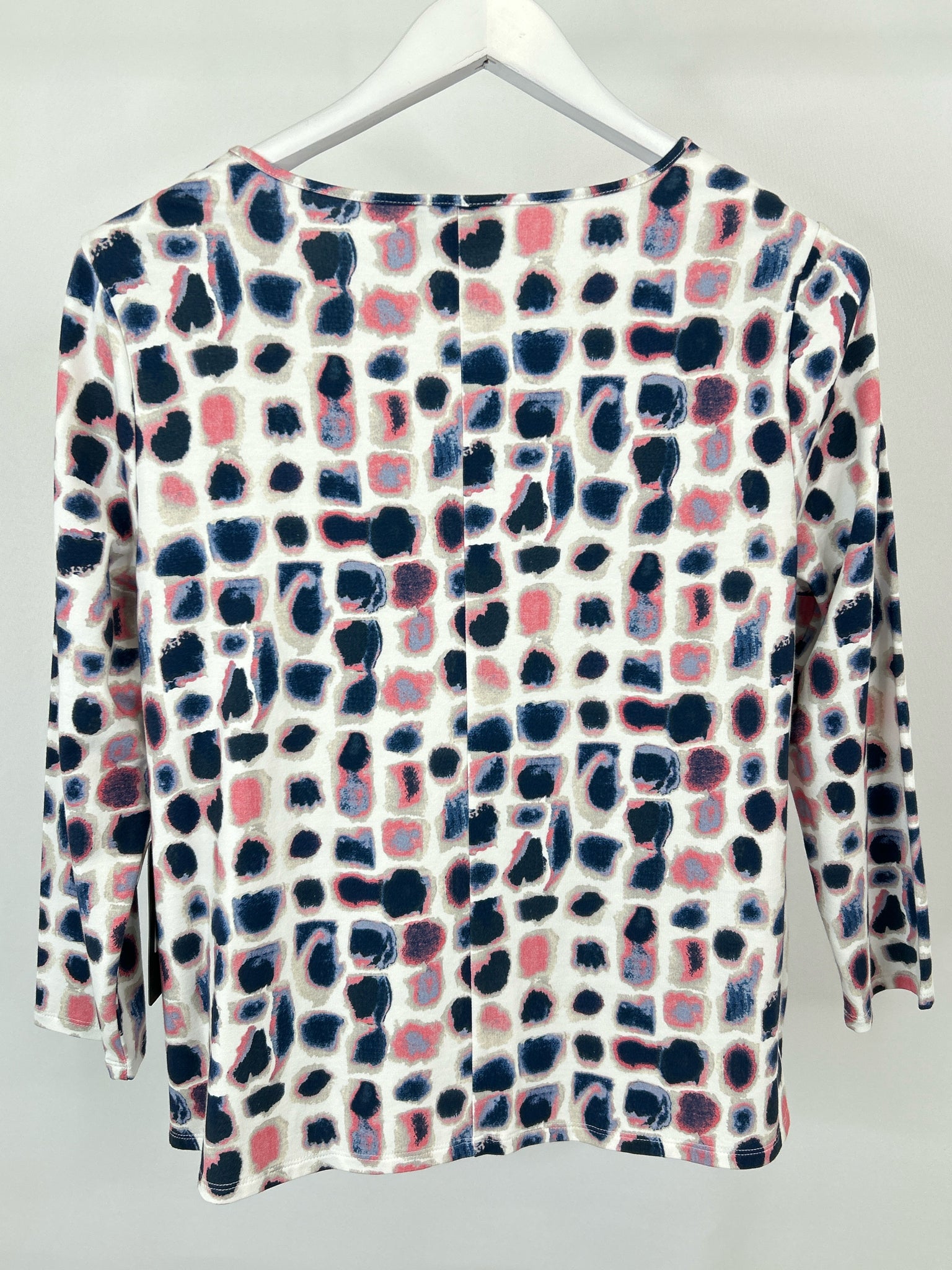 OLIVIA BY HABITAT CLOTHES Size S Pink and Blue Women Top