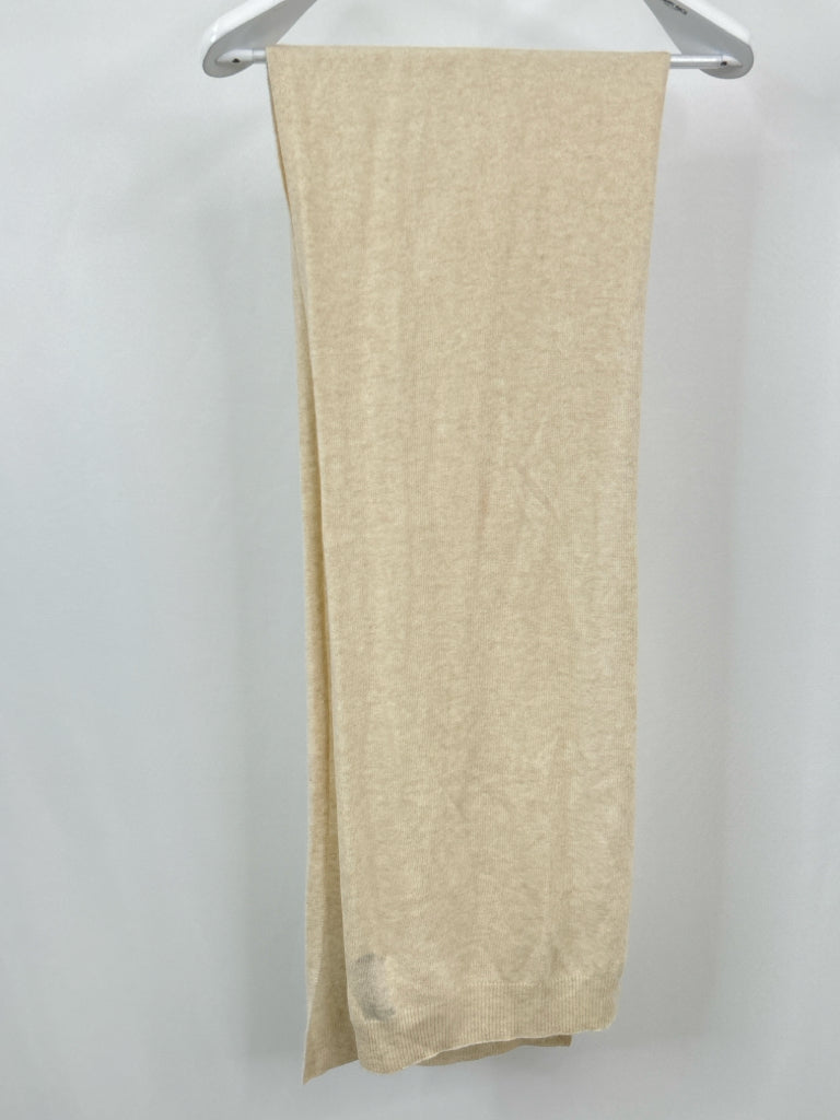 TAHARI Beige Cashmere Scarf NWOT