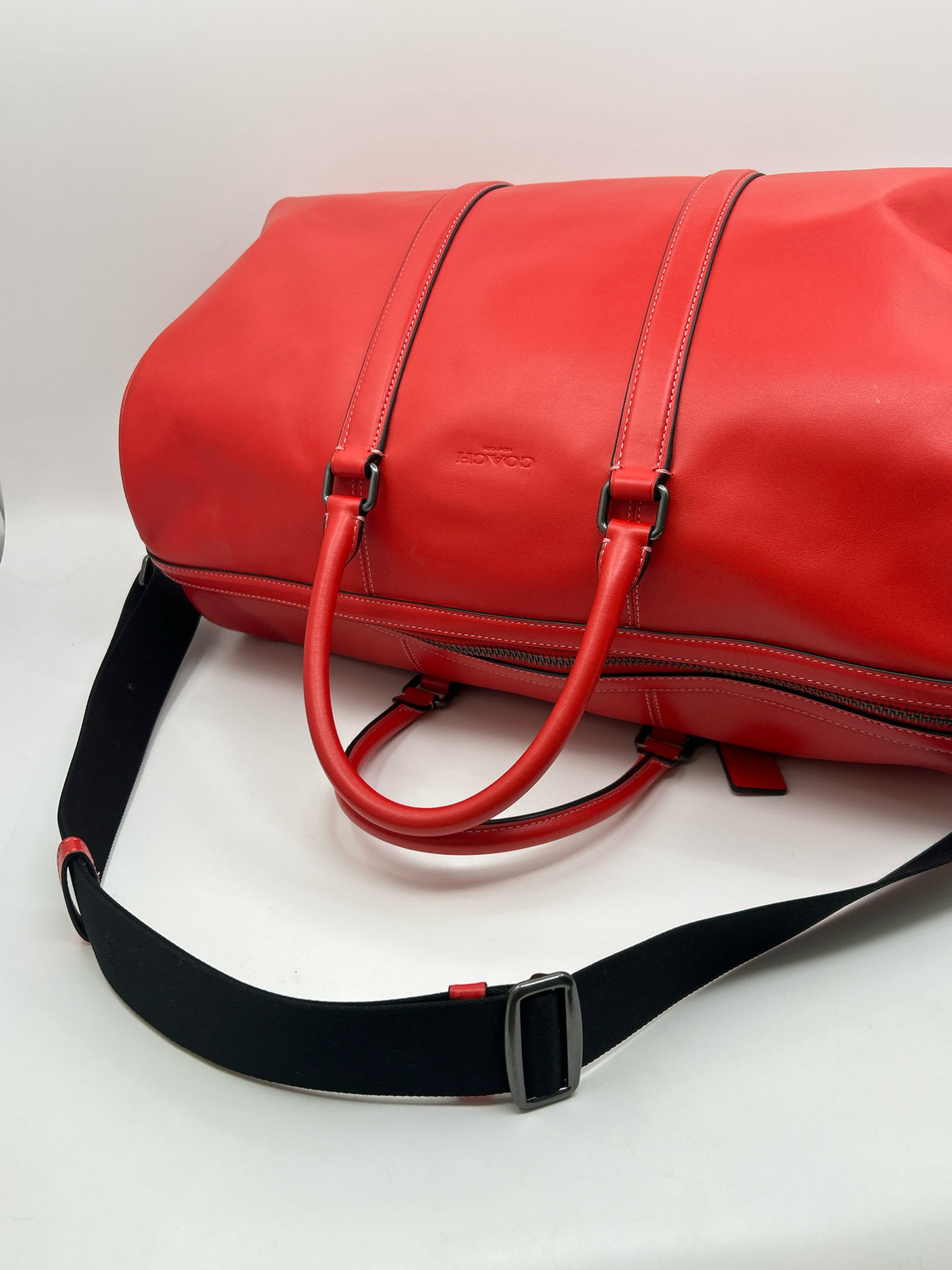 Coach Red Luggage