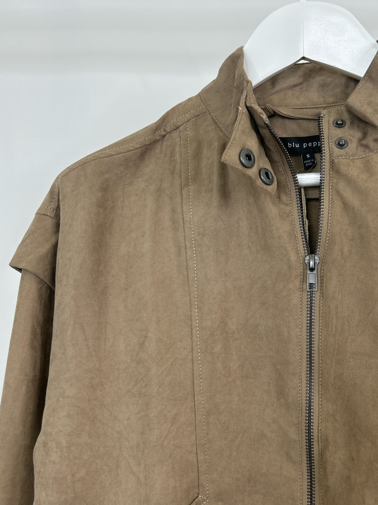 BLU PEPPER NWT Size S Brown Women Jacket