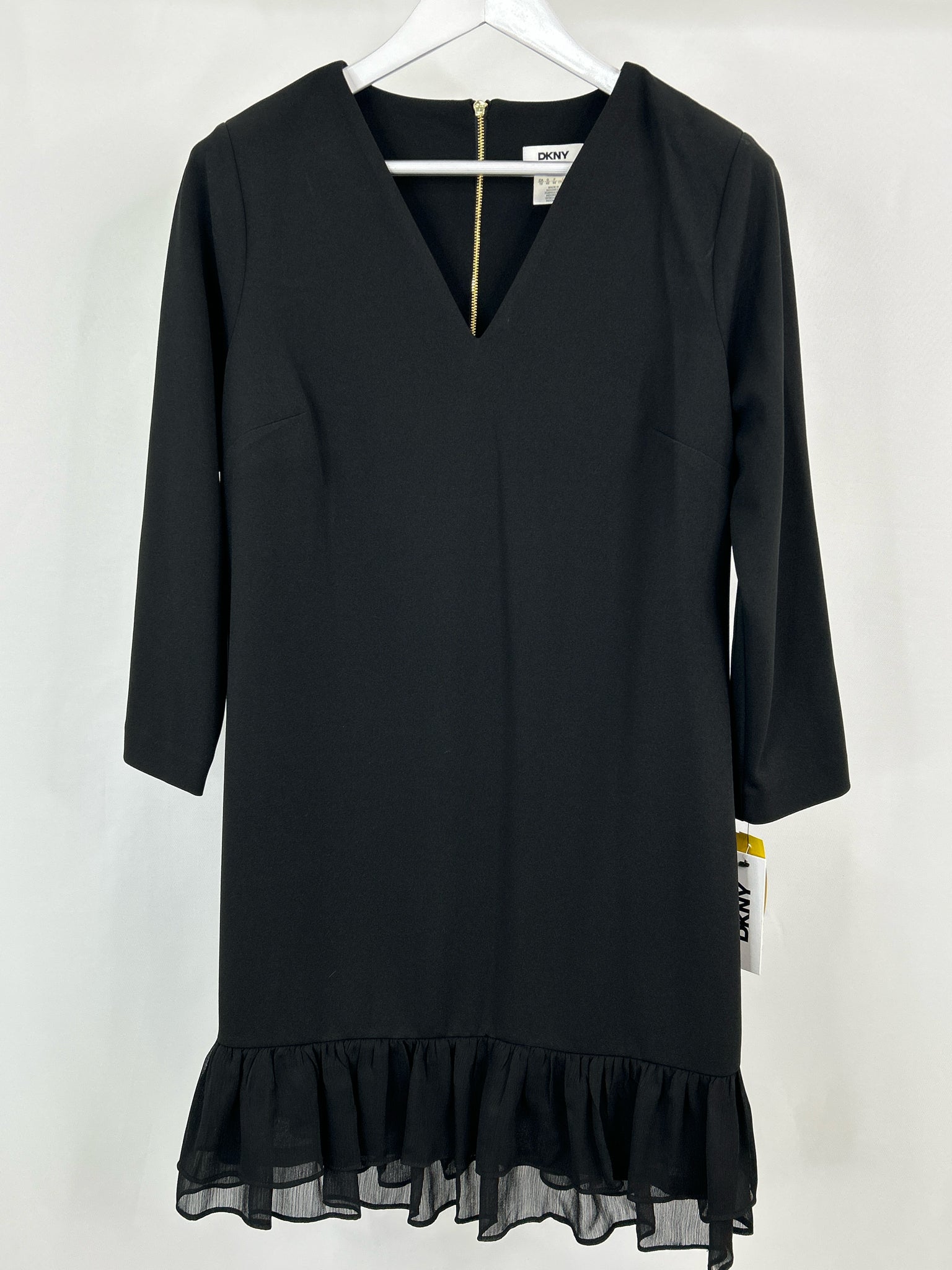 DKNY Size 12 Black Women Dress NWT