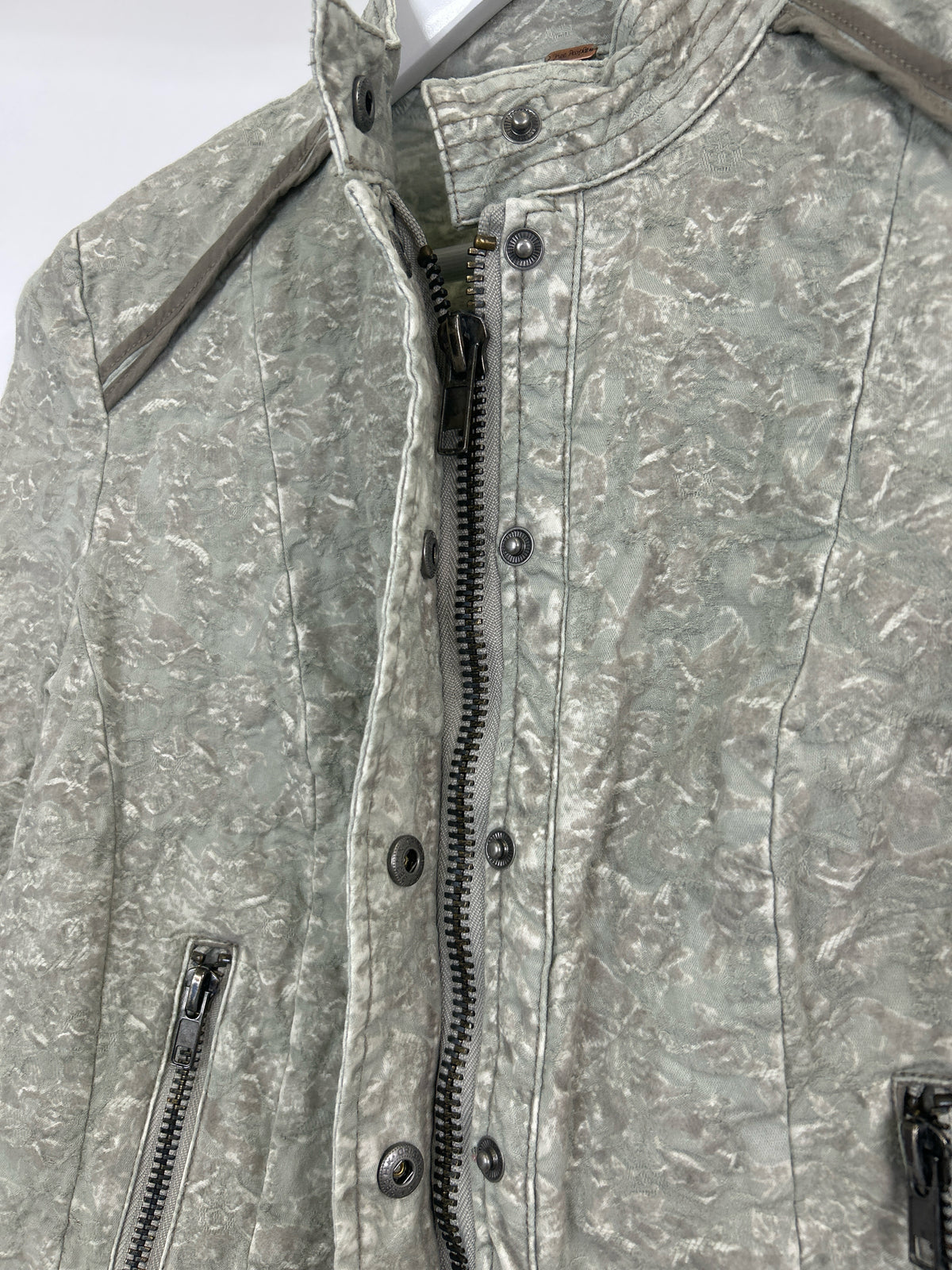 FREE PEOPLE Size 4 Champagne Women Jacket