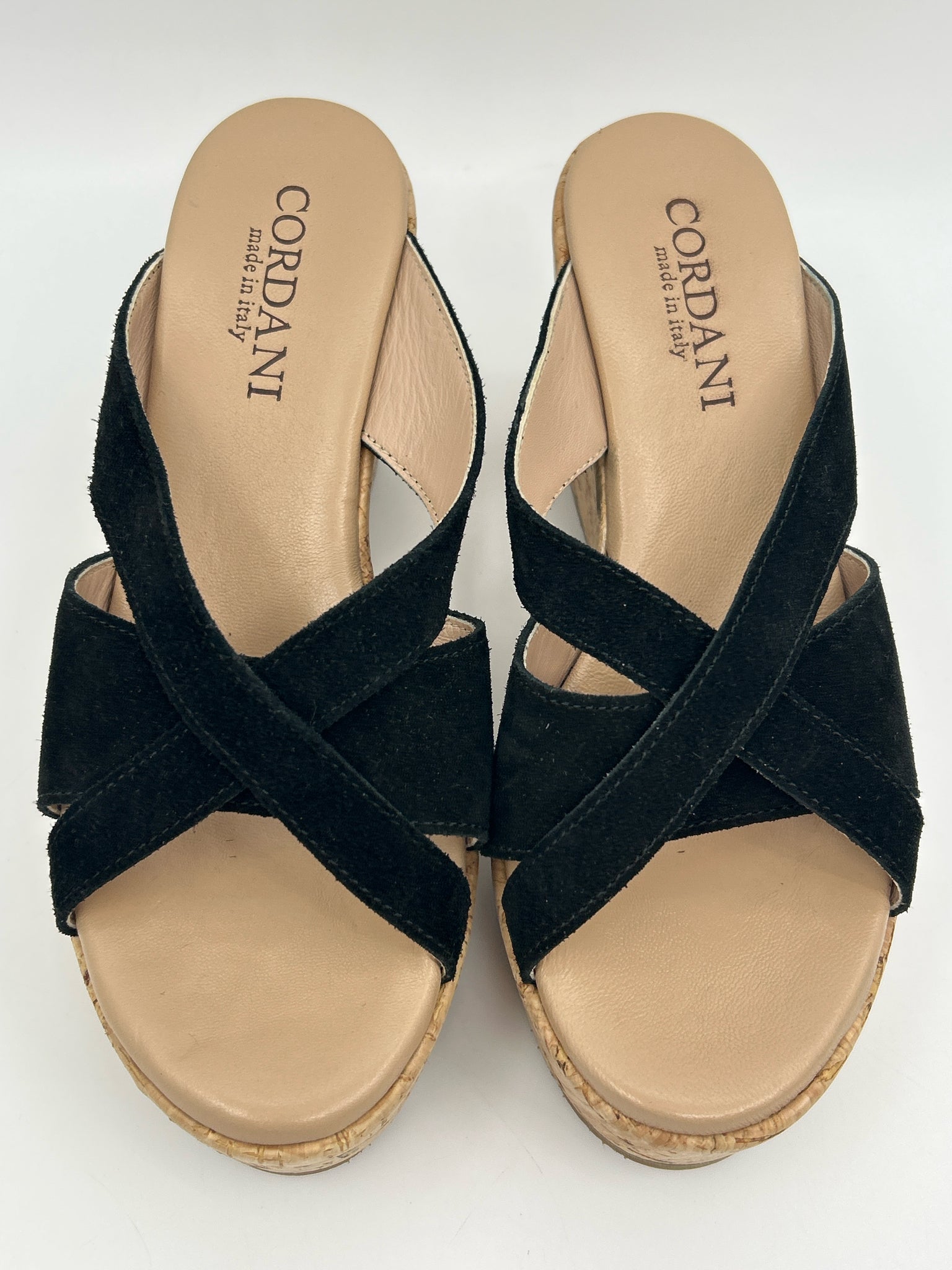 CORDANI Size 39 Black Women Sandal