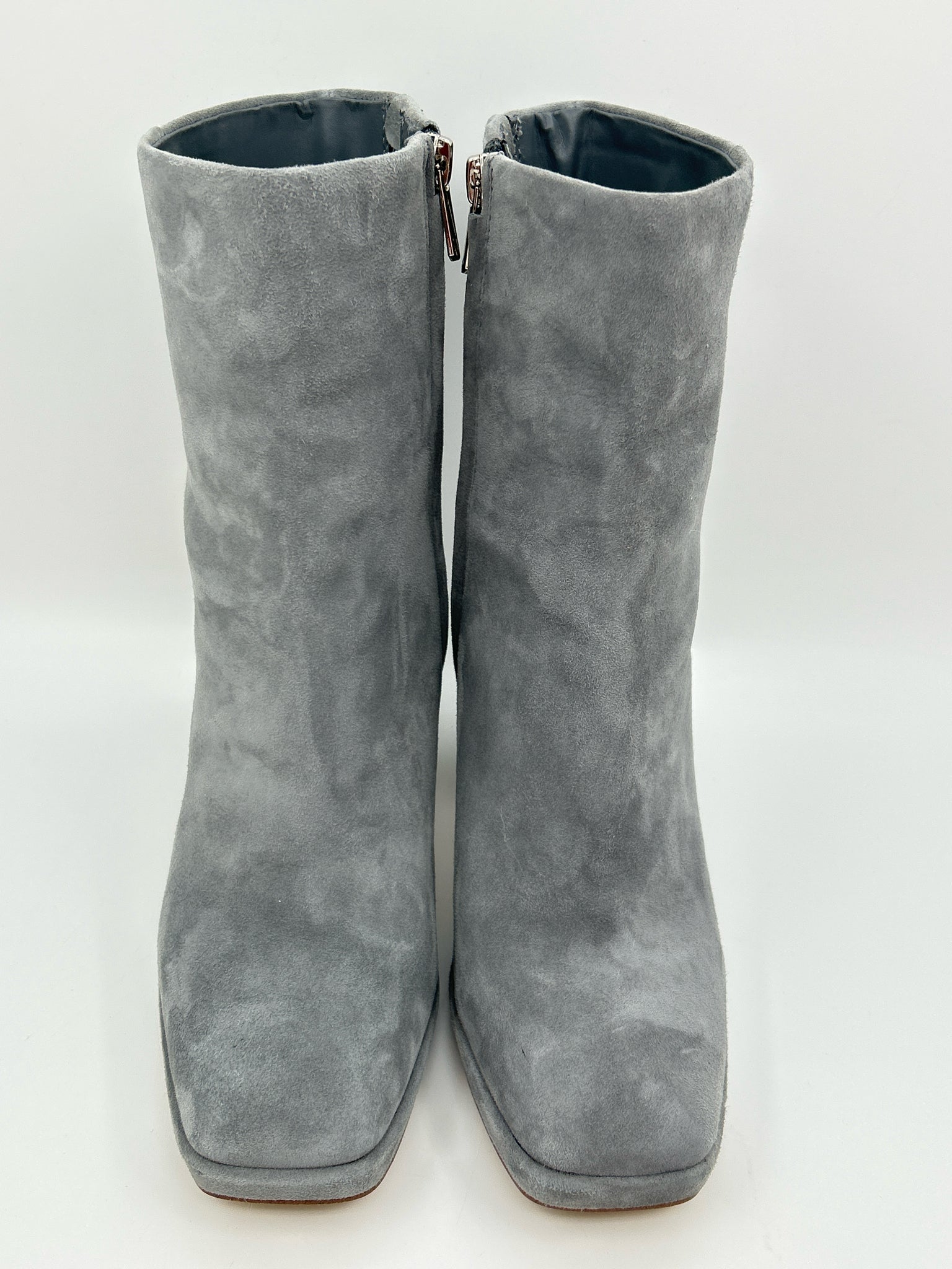 SAM EDELMAN Size 9M Gray Women Booties
