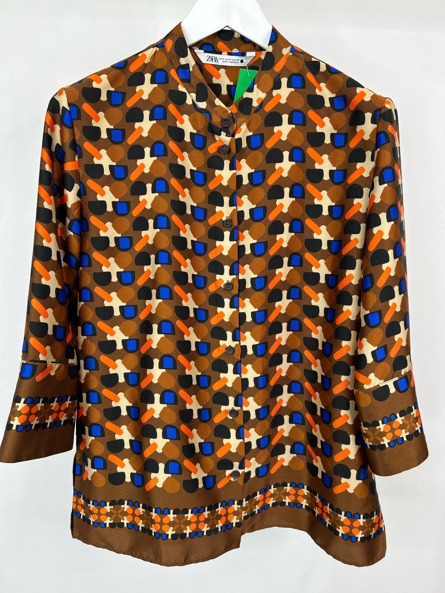 ZARA Size M BRONZE Women 2-Piece w/pants