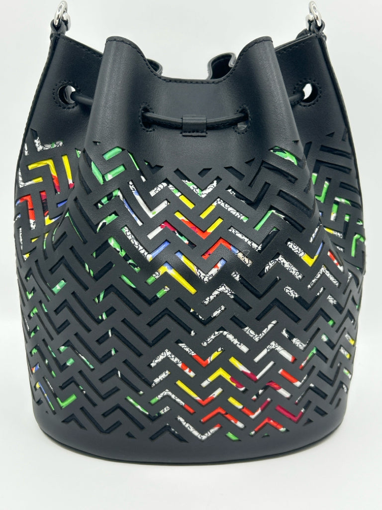 Lauren Ralph Lauren Black Print Purse