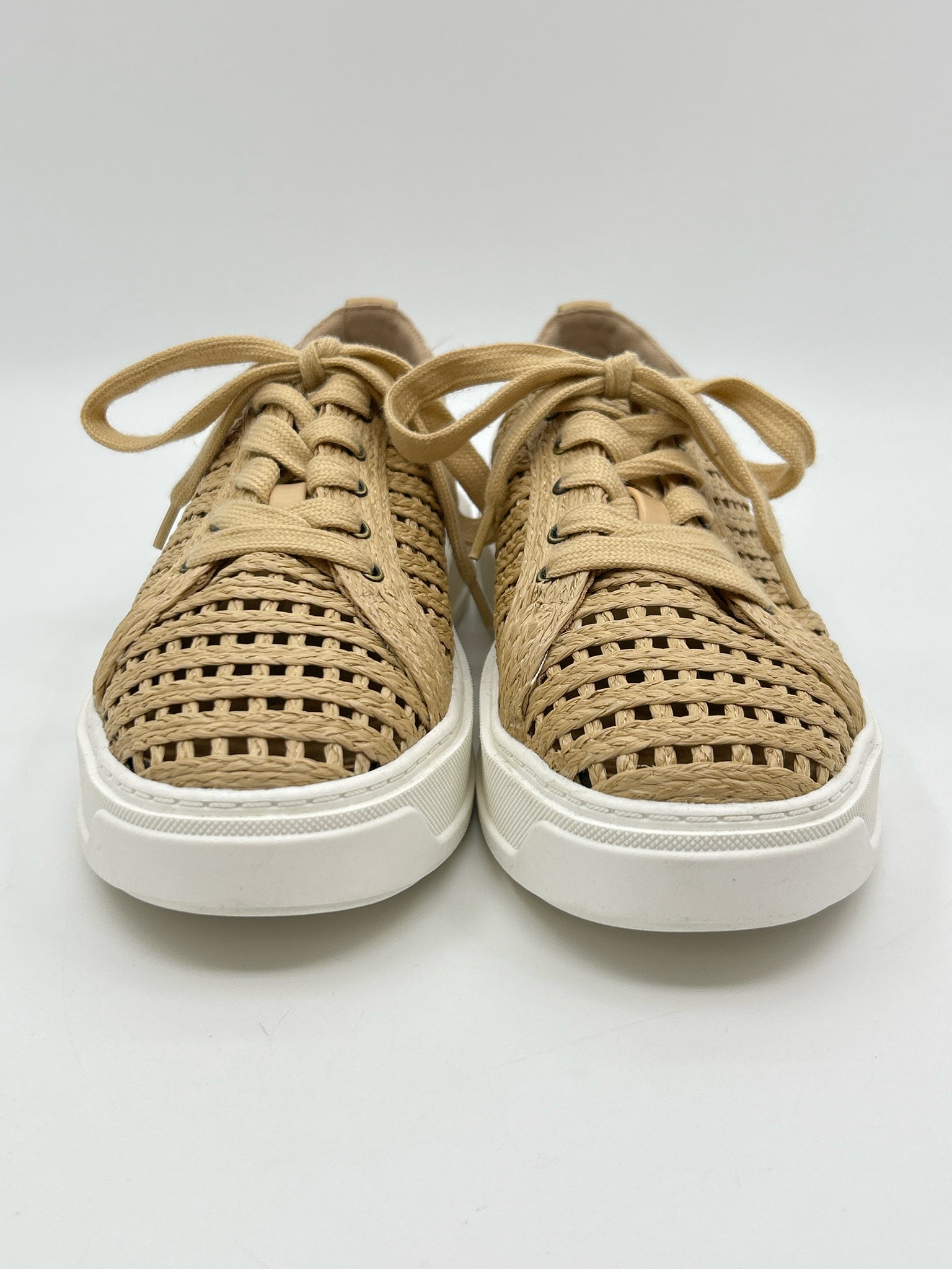 CHARLES DAVID Size 8M Natural Women Sneakers