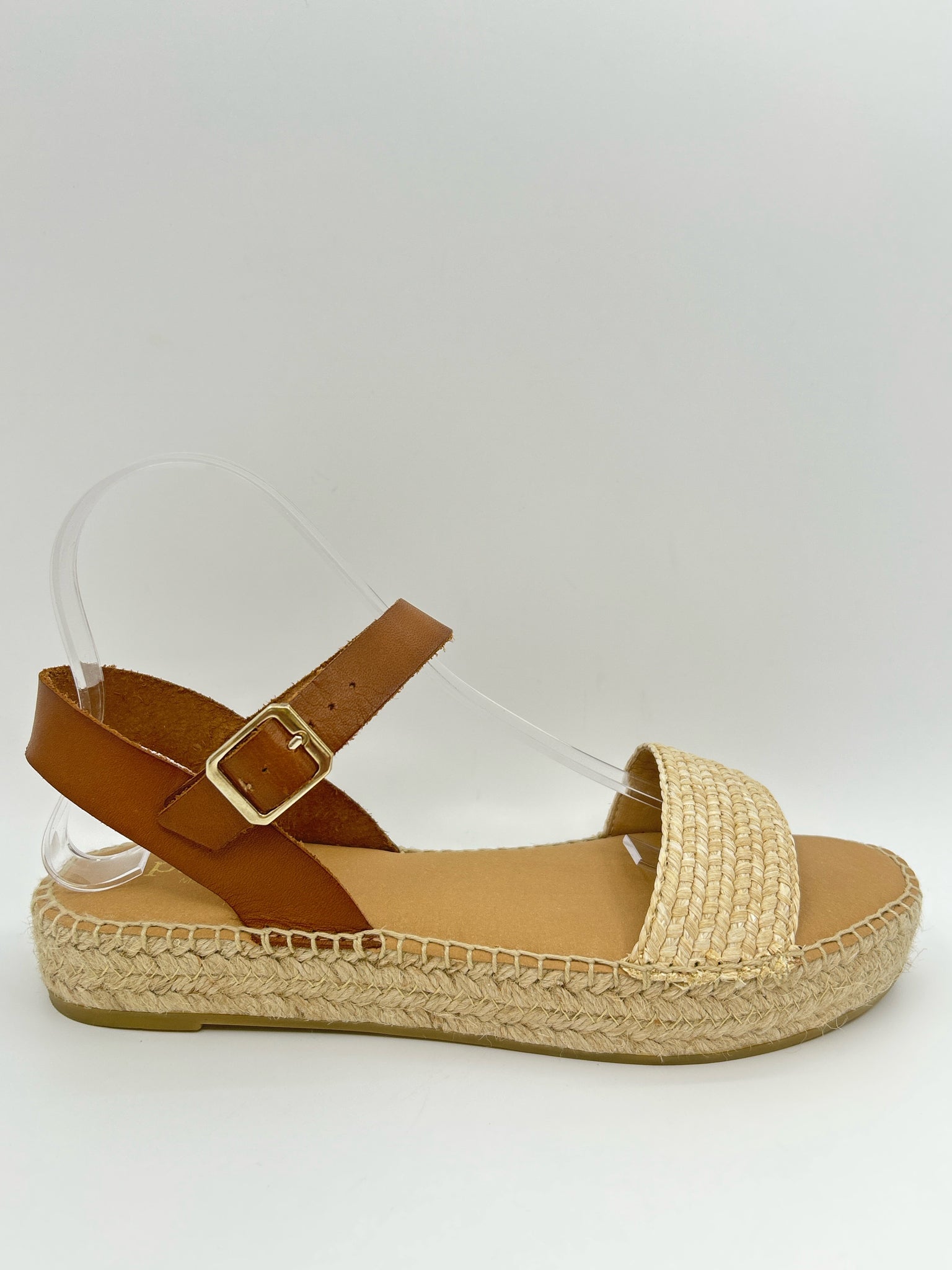 Paseart Size 41 Natural Women Sandal