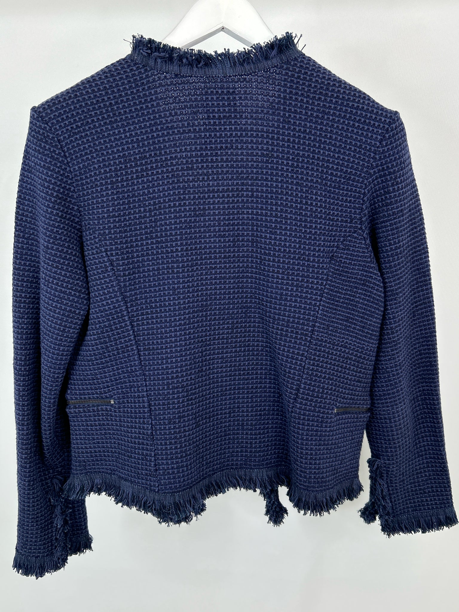 NIC + ZOE Size M Navy Women Jacket