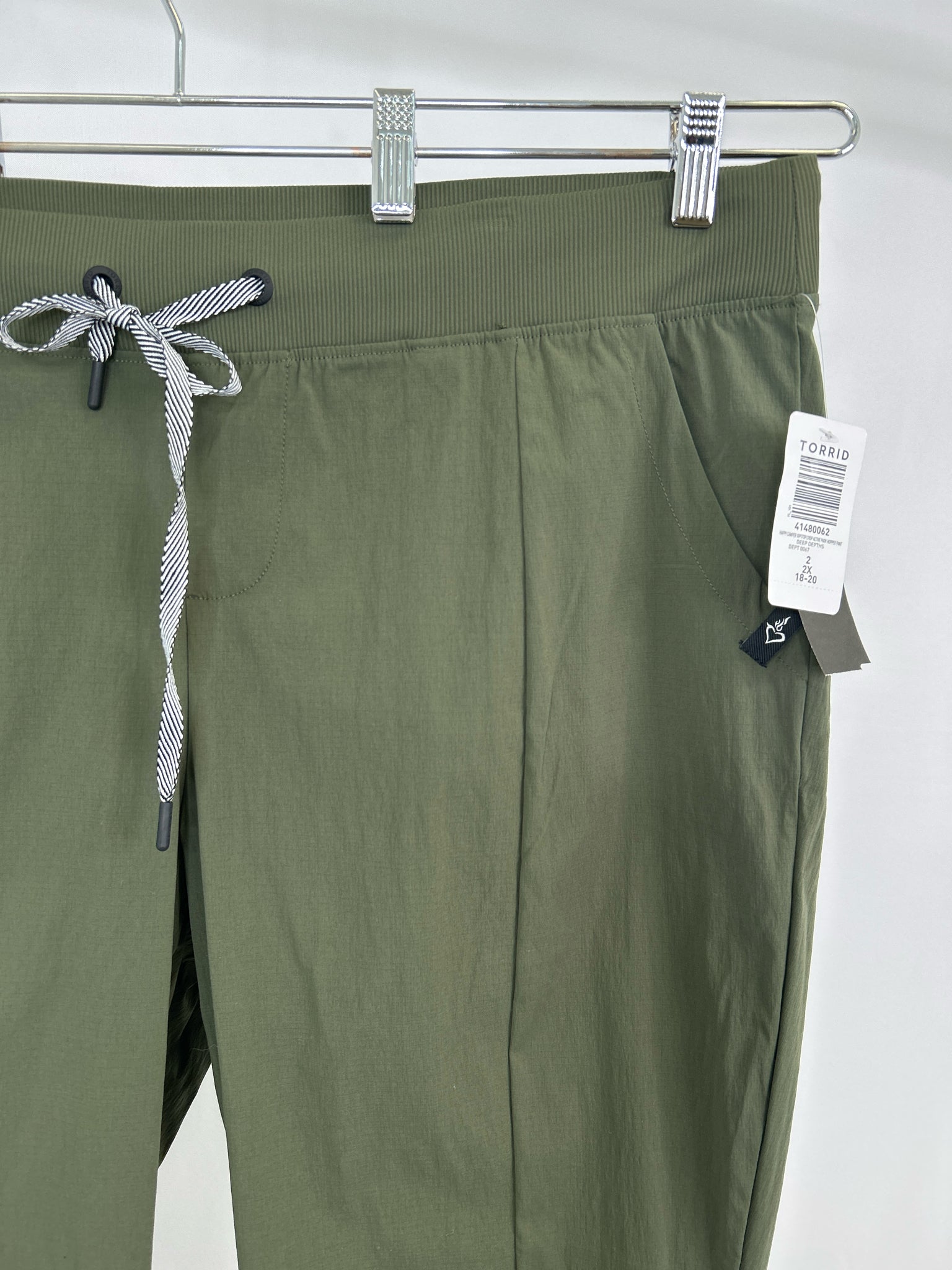 TORRID Size 2X Green Women Pants