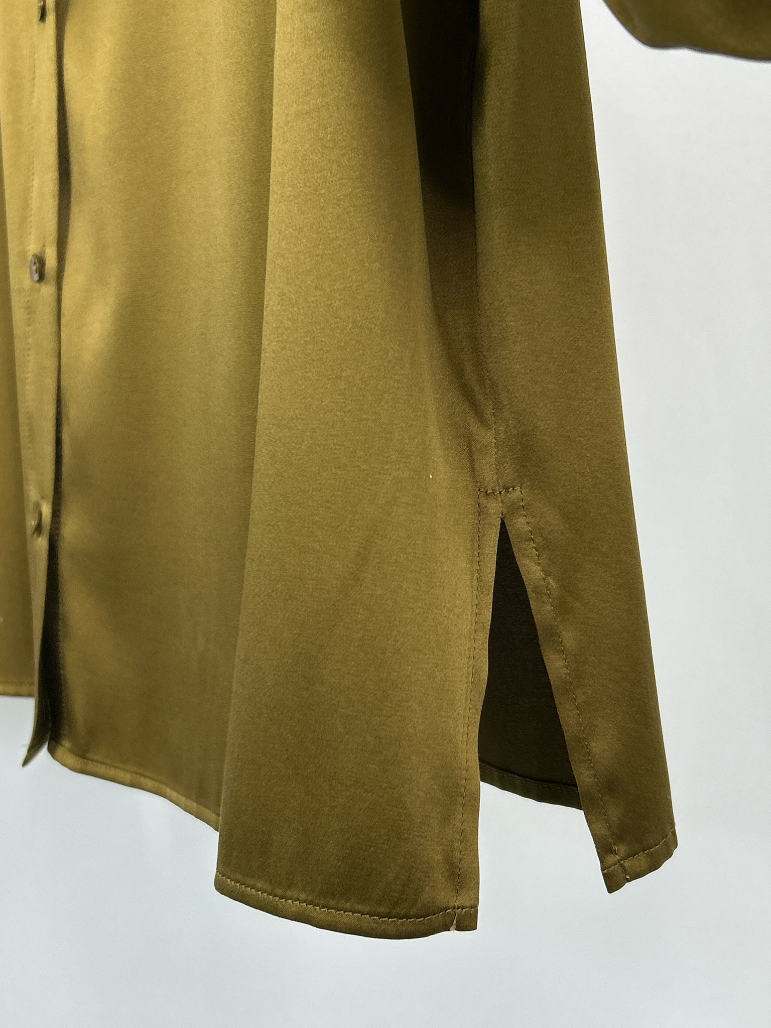 EILEEN FISHER Size PM BRONZE Women Blouse