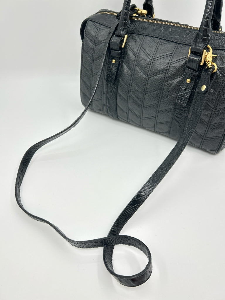 BRAHMIN black and grey Women's Purse