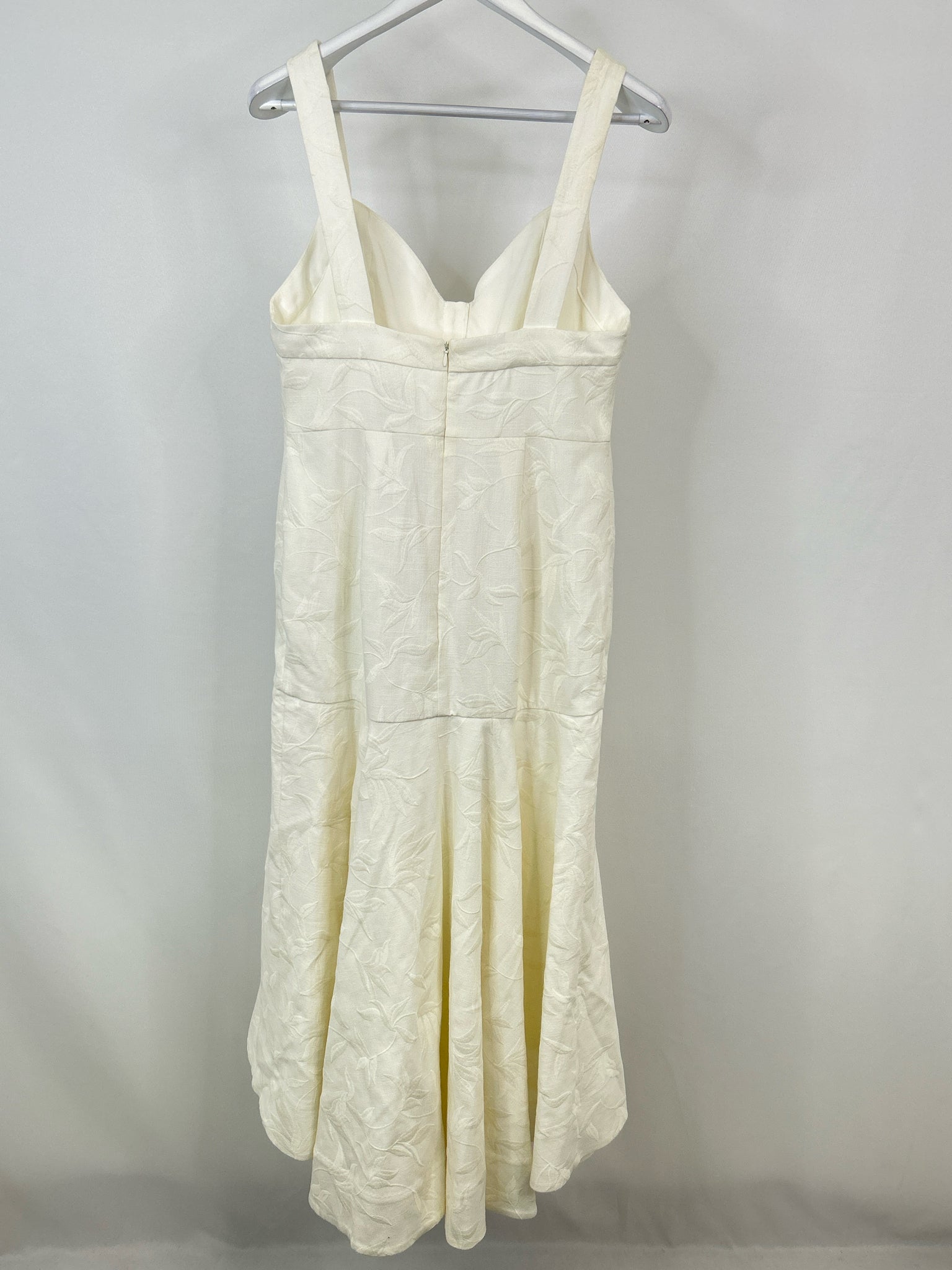 Acler Size 10 Ivory Women Dress NWT