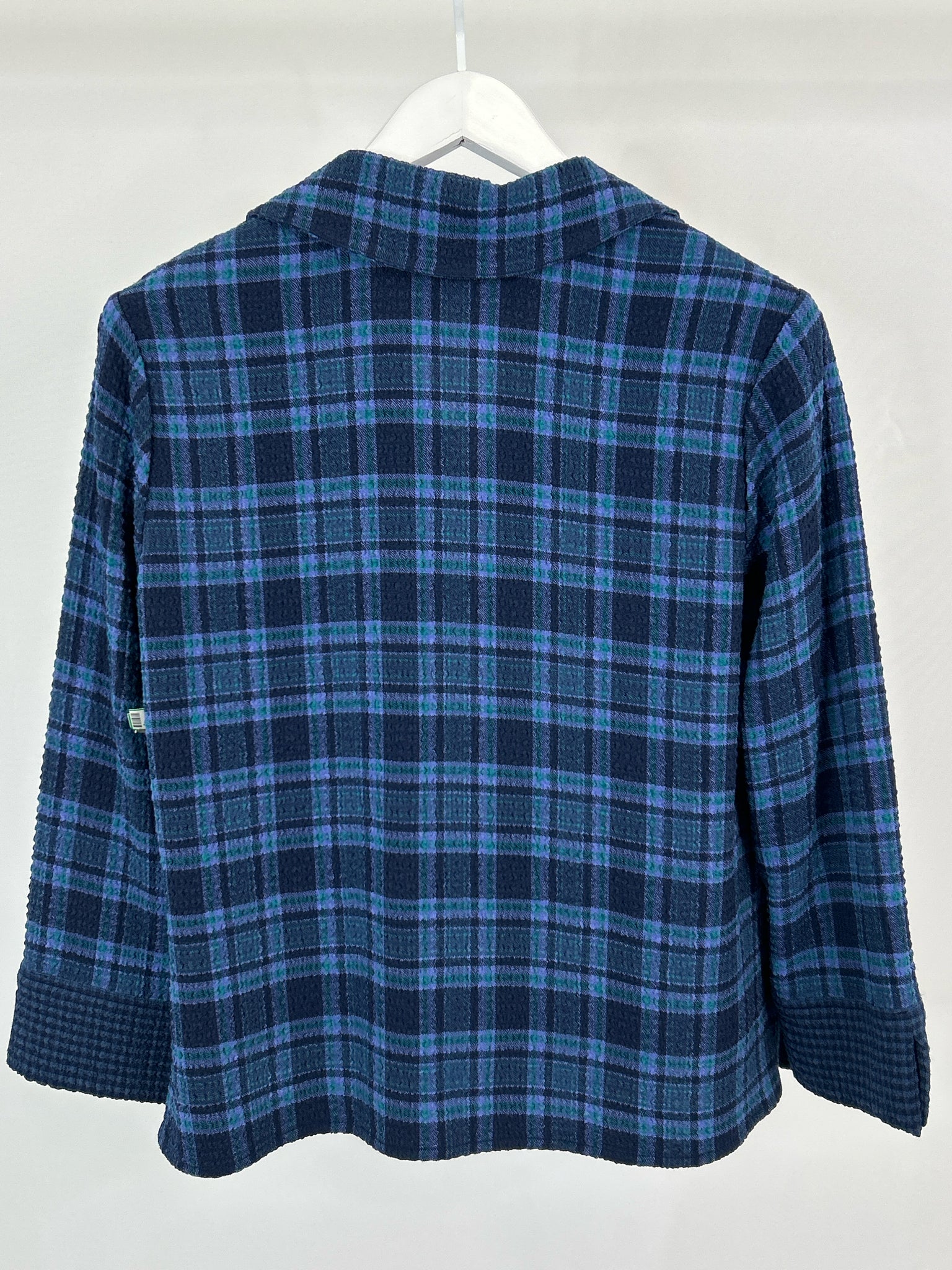 HABITAT Size S Blue Plaid Women Shirt