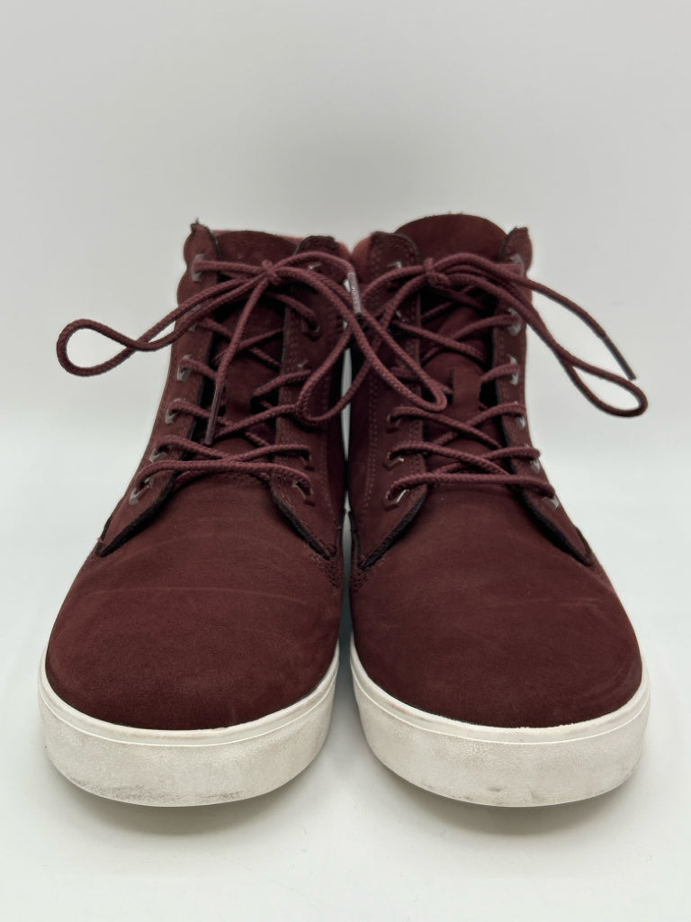 TIMBERLAND Women Size 7 Burgundy Booties