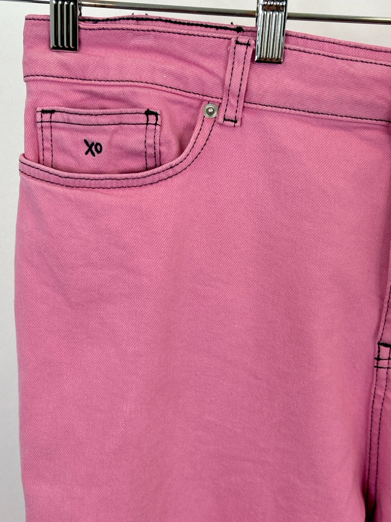 FRANCES VALENTINE Size 16 Pink Women's jeans