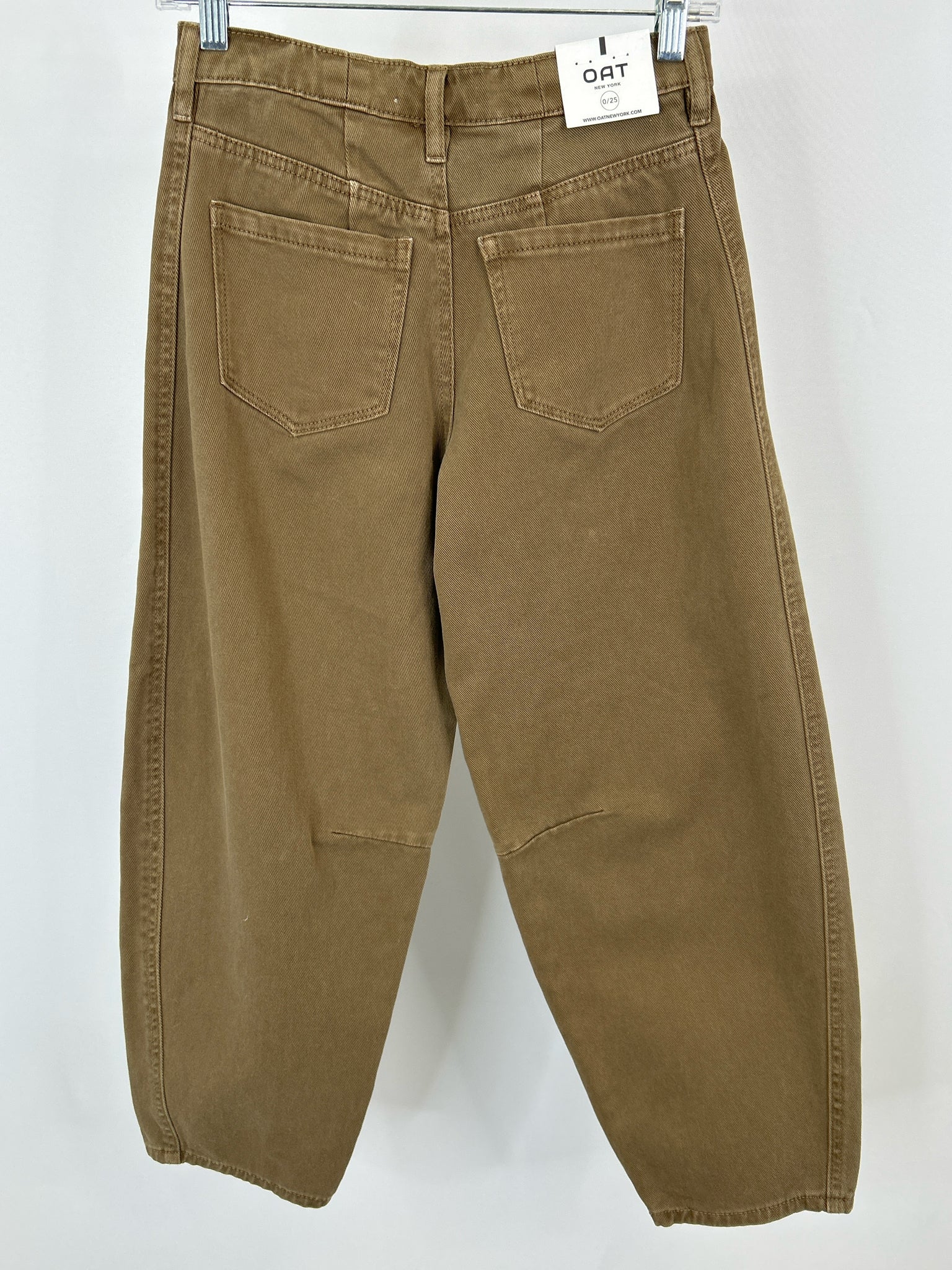 OAT NEW YORK Size 0/25 Brown Women jeans