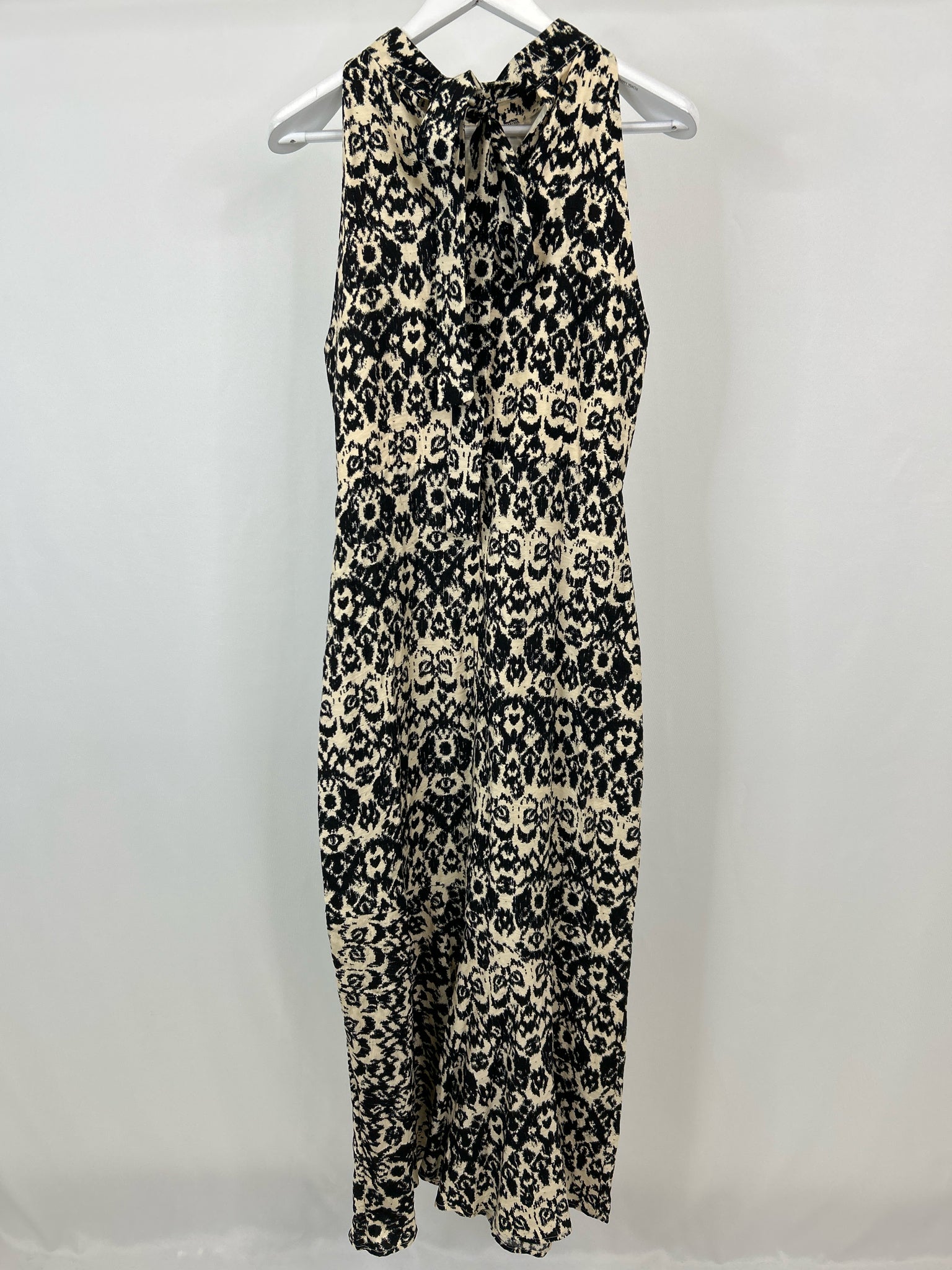 SAM EDELMAN Size 10 BLACK AND BEIGE Women Dress
