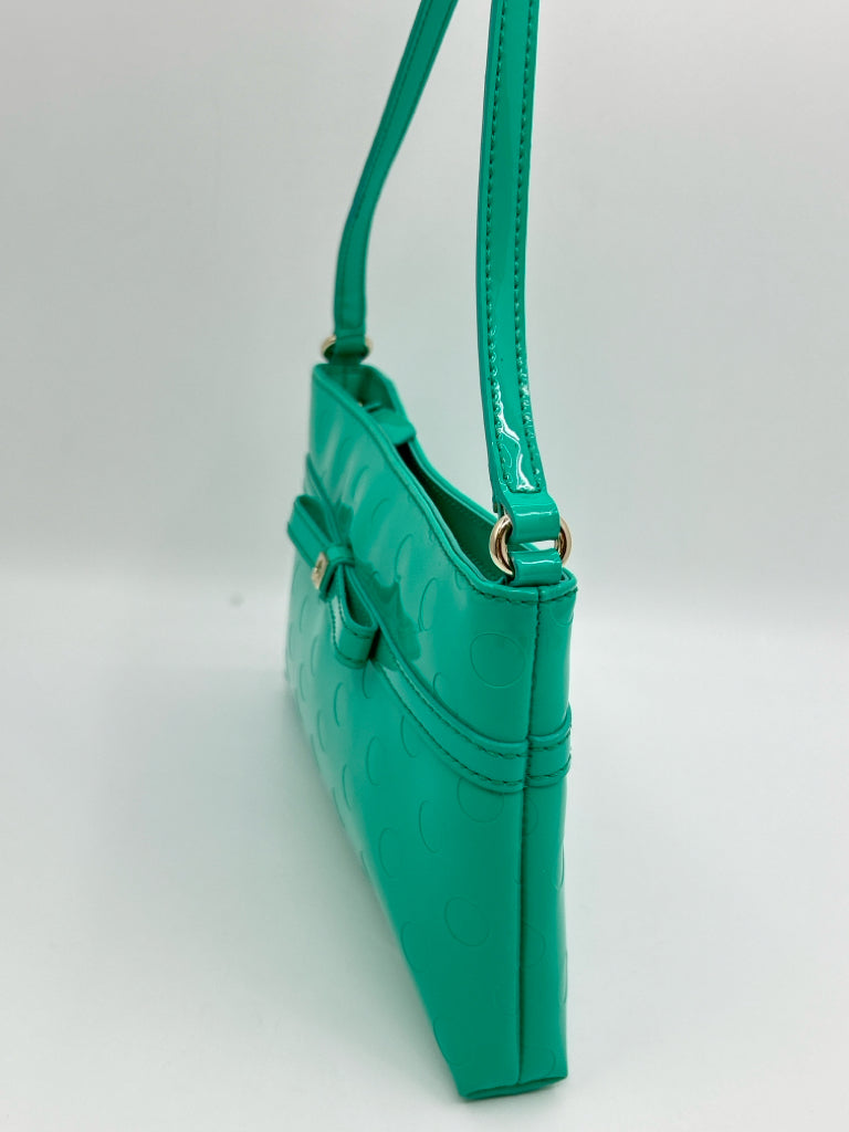 KATE SPADE Mint Green Patent Leather Camellia Street Amy Purse