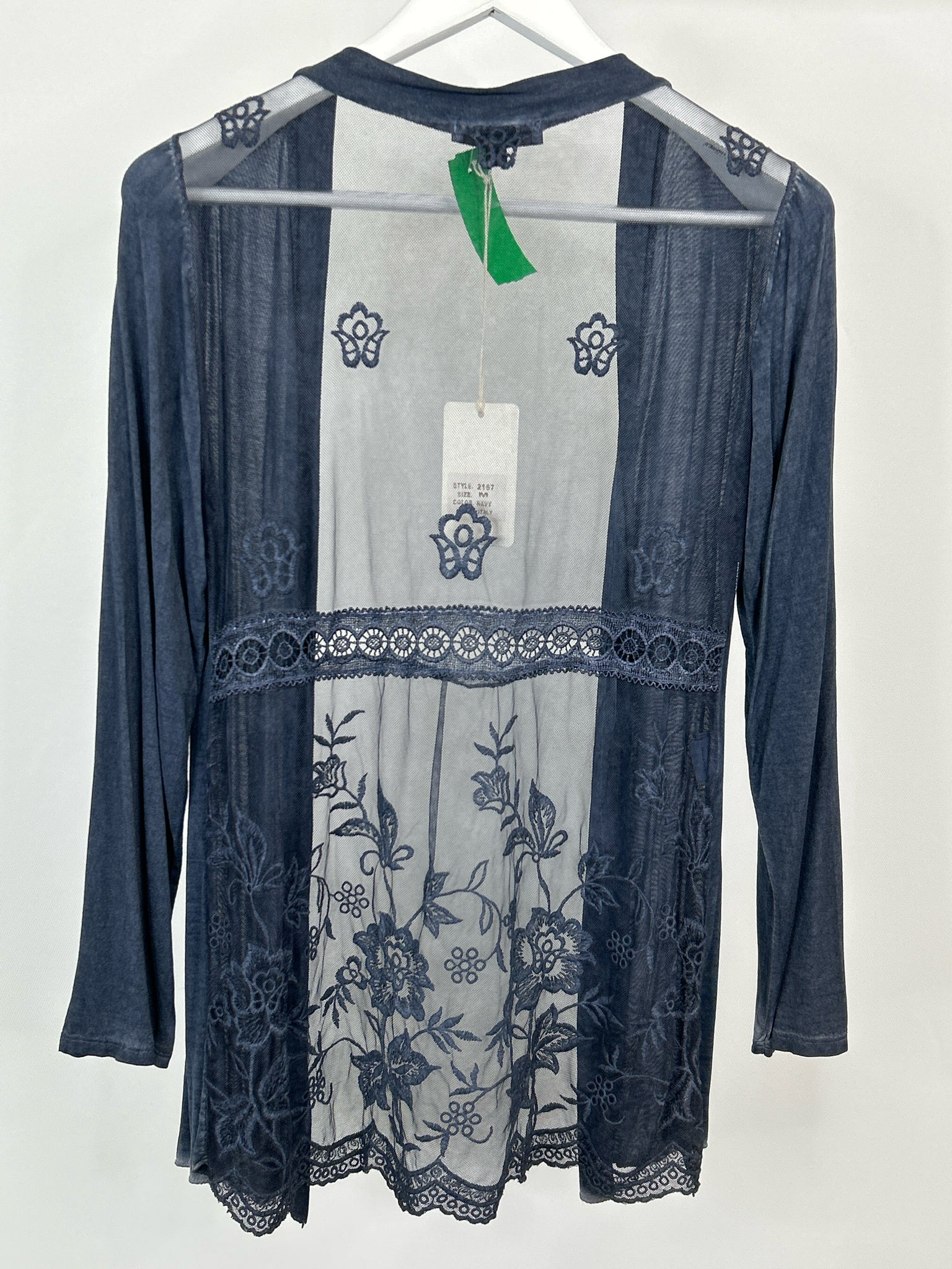 LOGGIA DE TESSITORI Size M Blue Women Cardigan