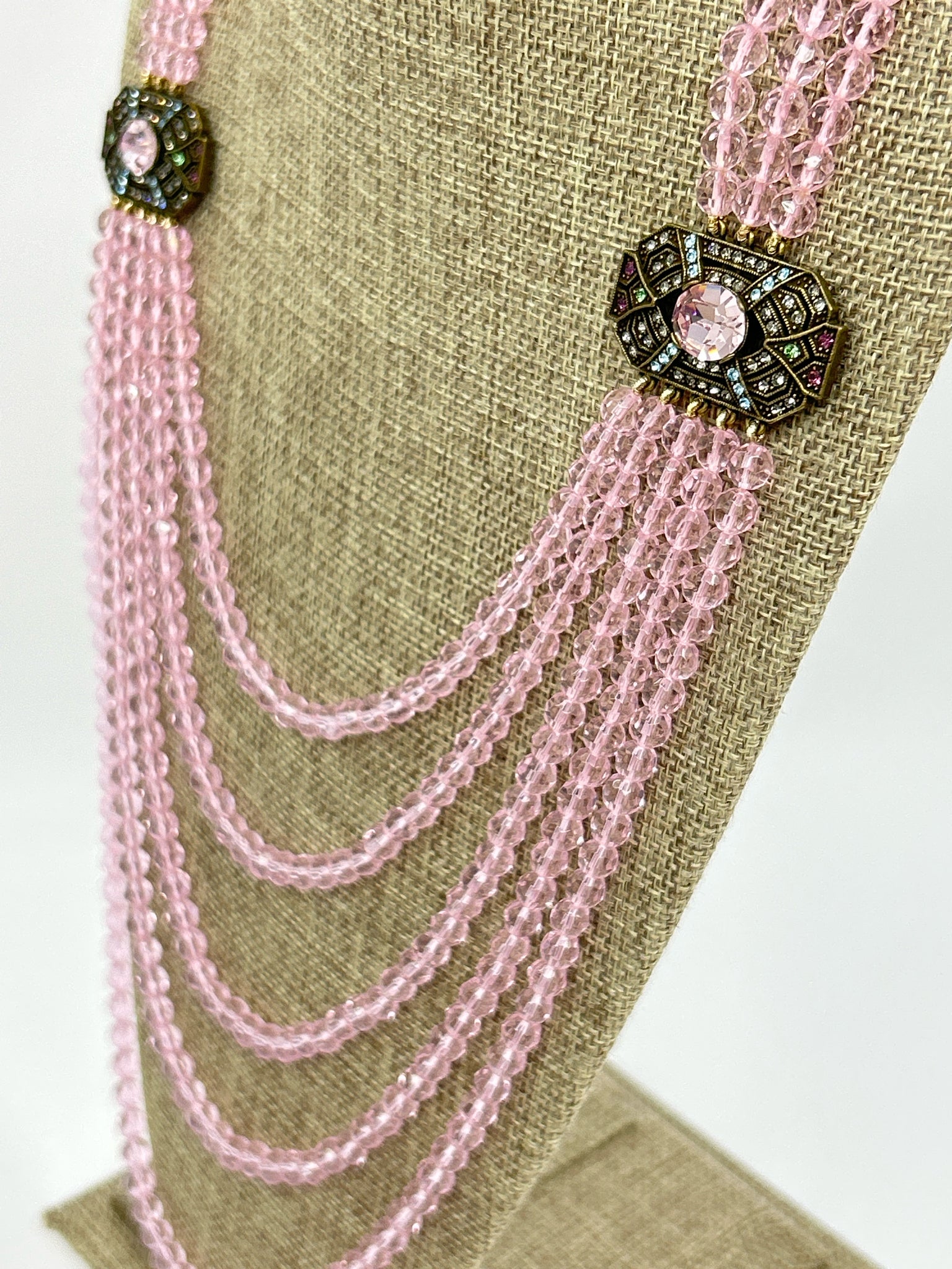 HEIDI DAUS Pink Necklace