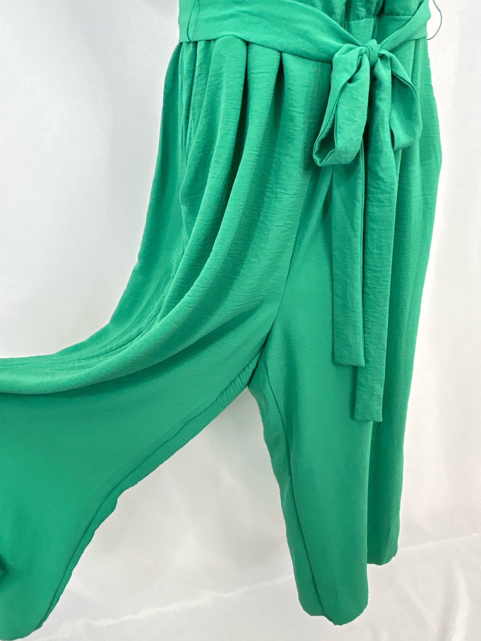 MSK Size 1X Green Women Jumpsuit