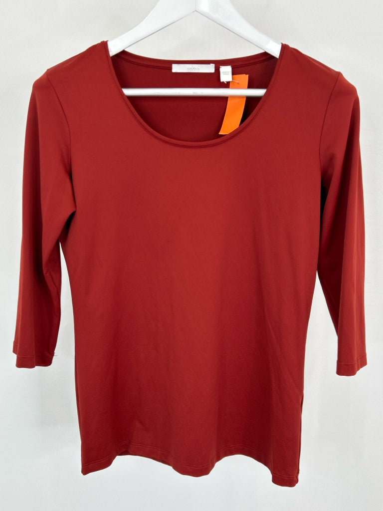 BOSS HUGO BOSS Size M Burnt Orange Women's Top