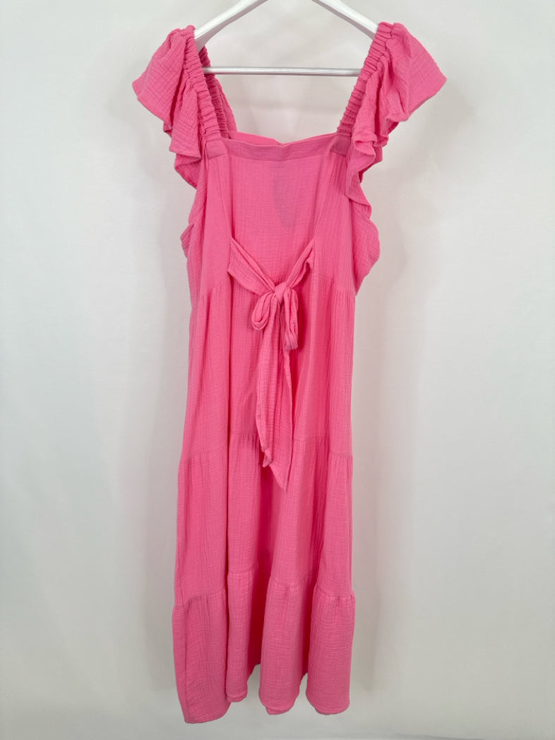 MUDPIE Size M Pink Women Dress