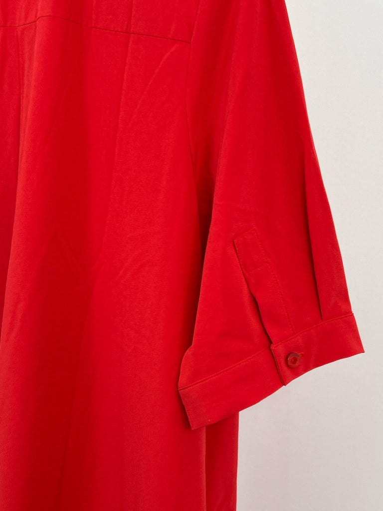 CHICO'S Size 2 US Size L Red Dress