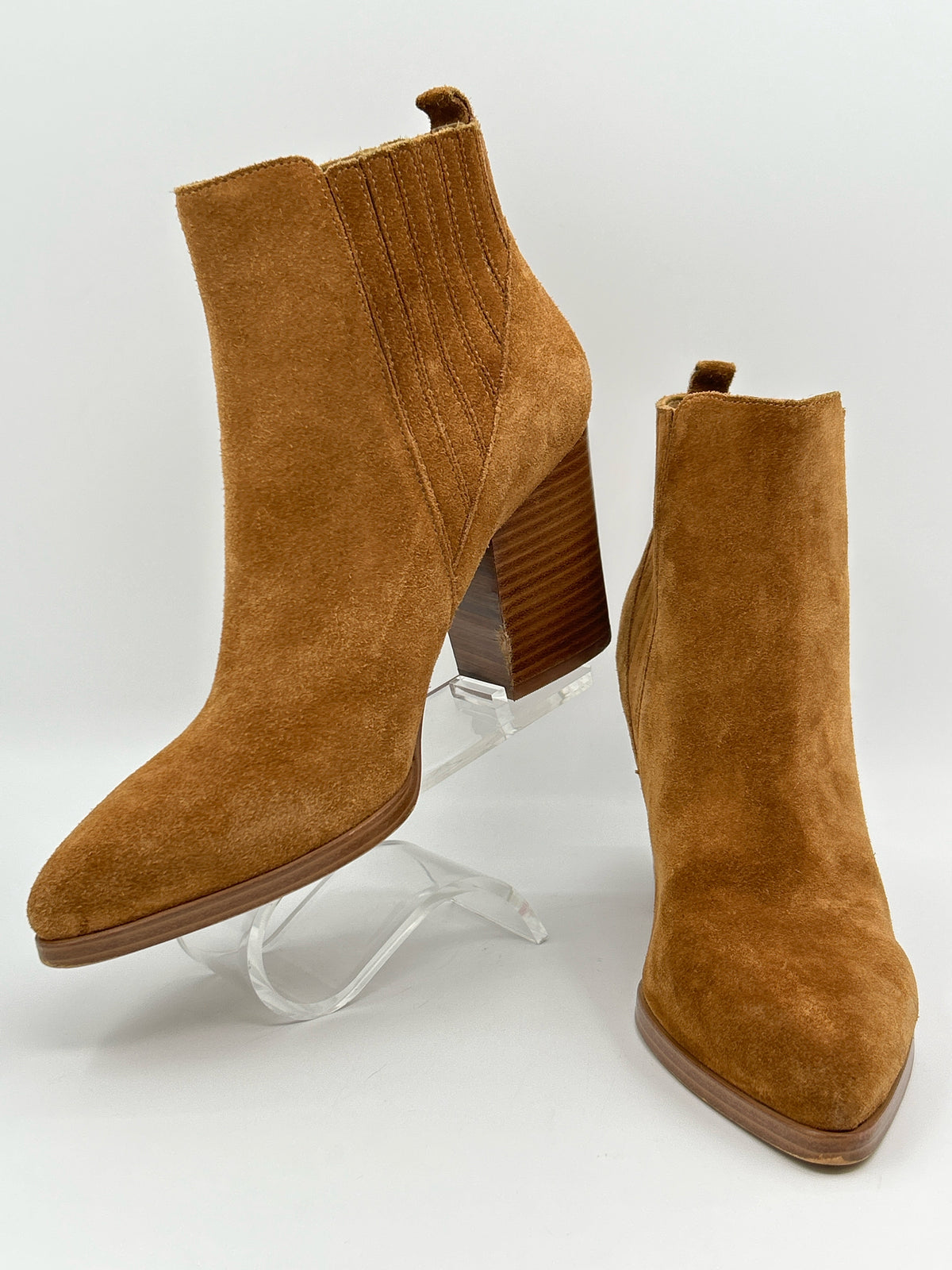MARC FISHER Size 7.5M Brown Women Booties