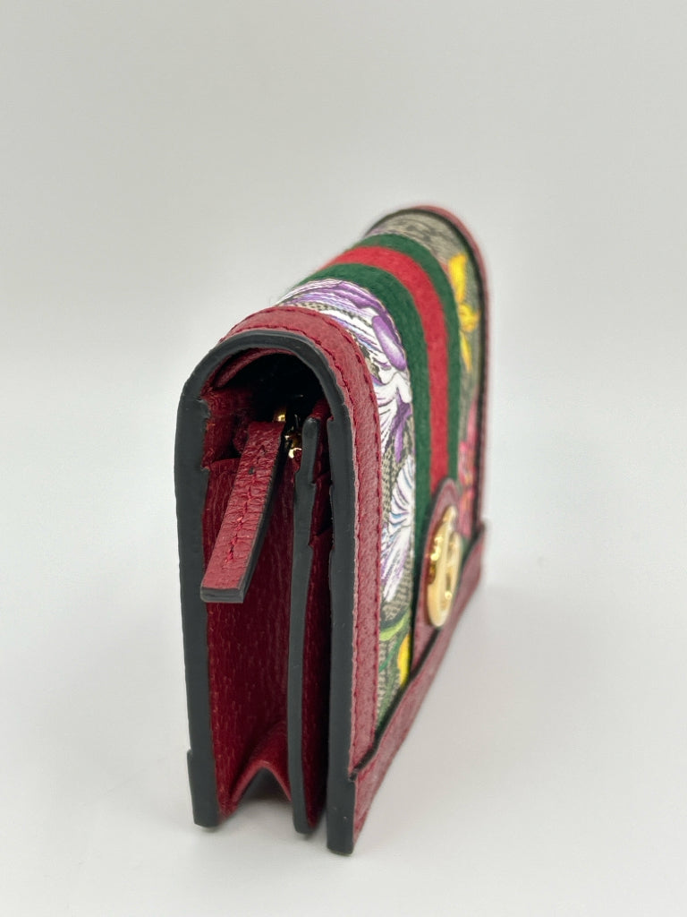 GUCCI Red Print Wallet