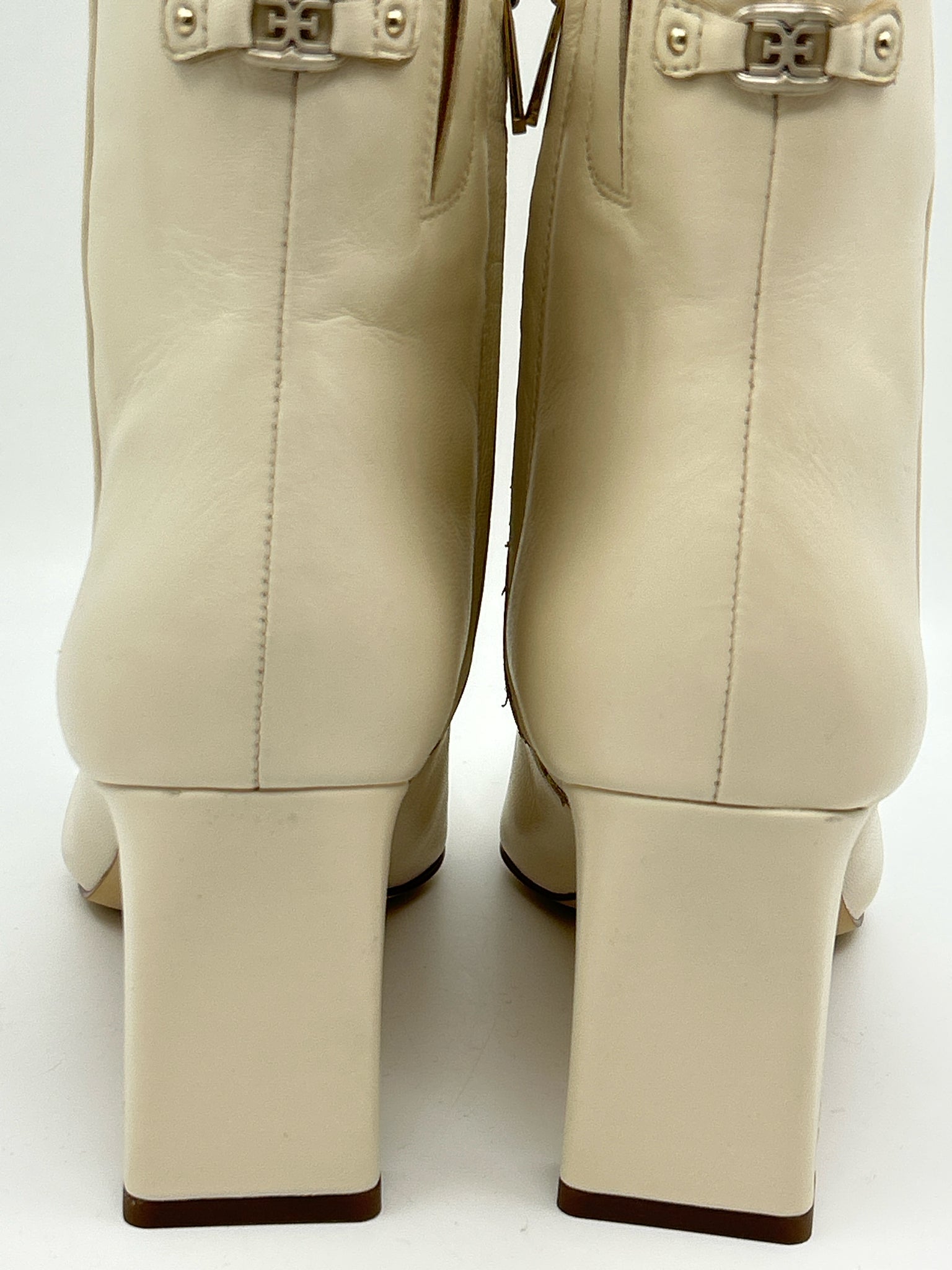 SAM EDELMAN Size 10M Ivory Women Booties