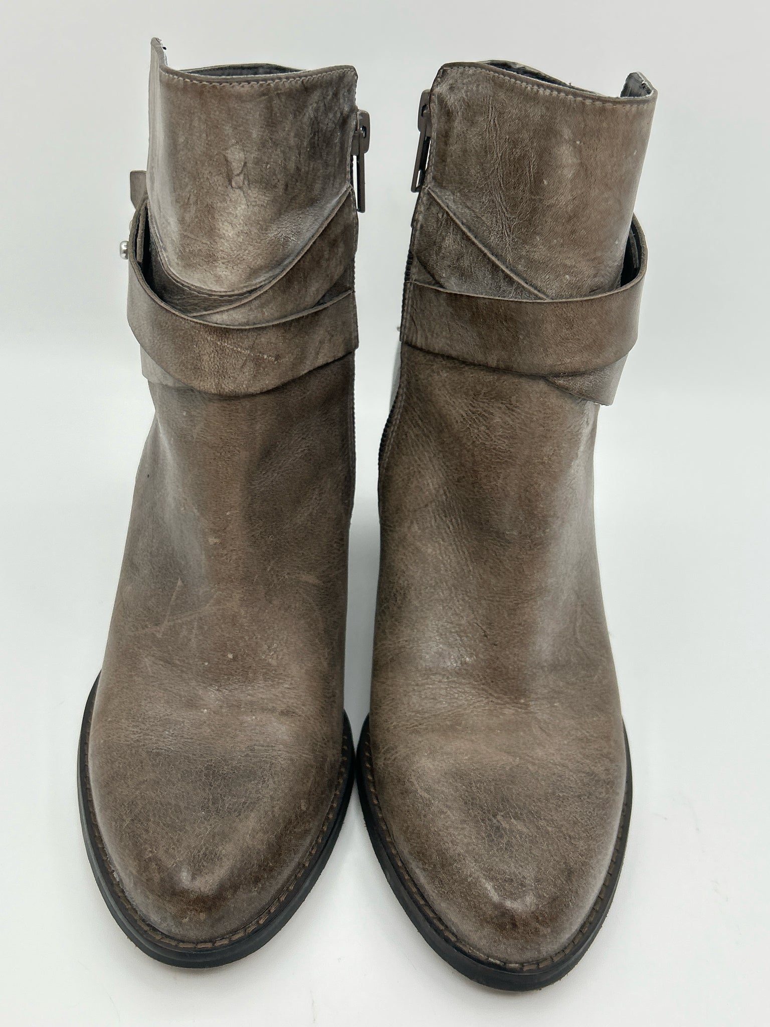 ARTURO CHIANG Size 8.5M Grey Women Booties