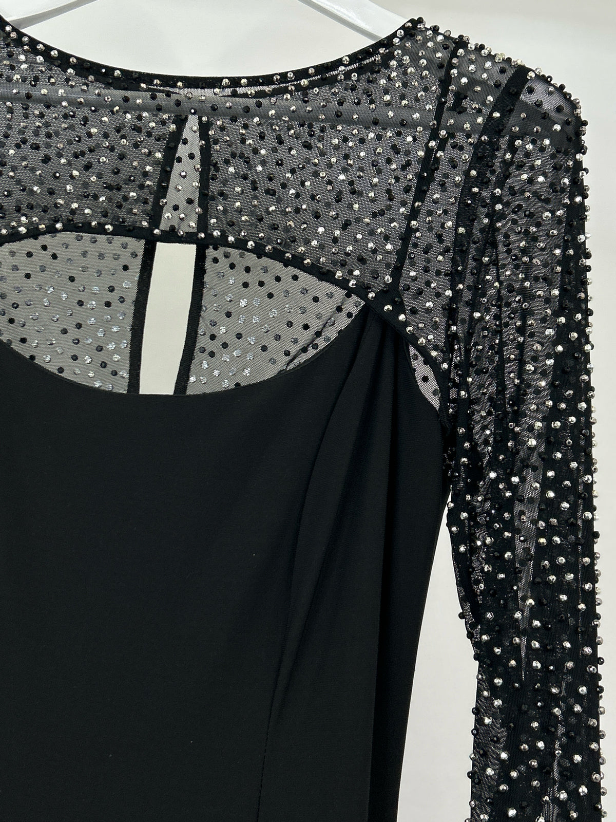 BETSY AND ADAM Size 12 Black Women Dress