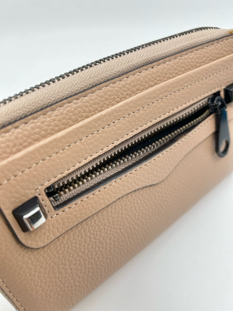 REBECCA MINKOFF Tan Wristlet