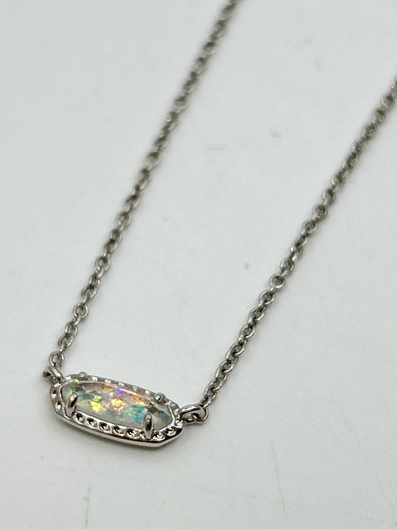 KENDRA SCOTT Silver Necklace