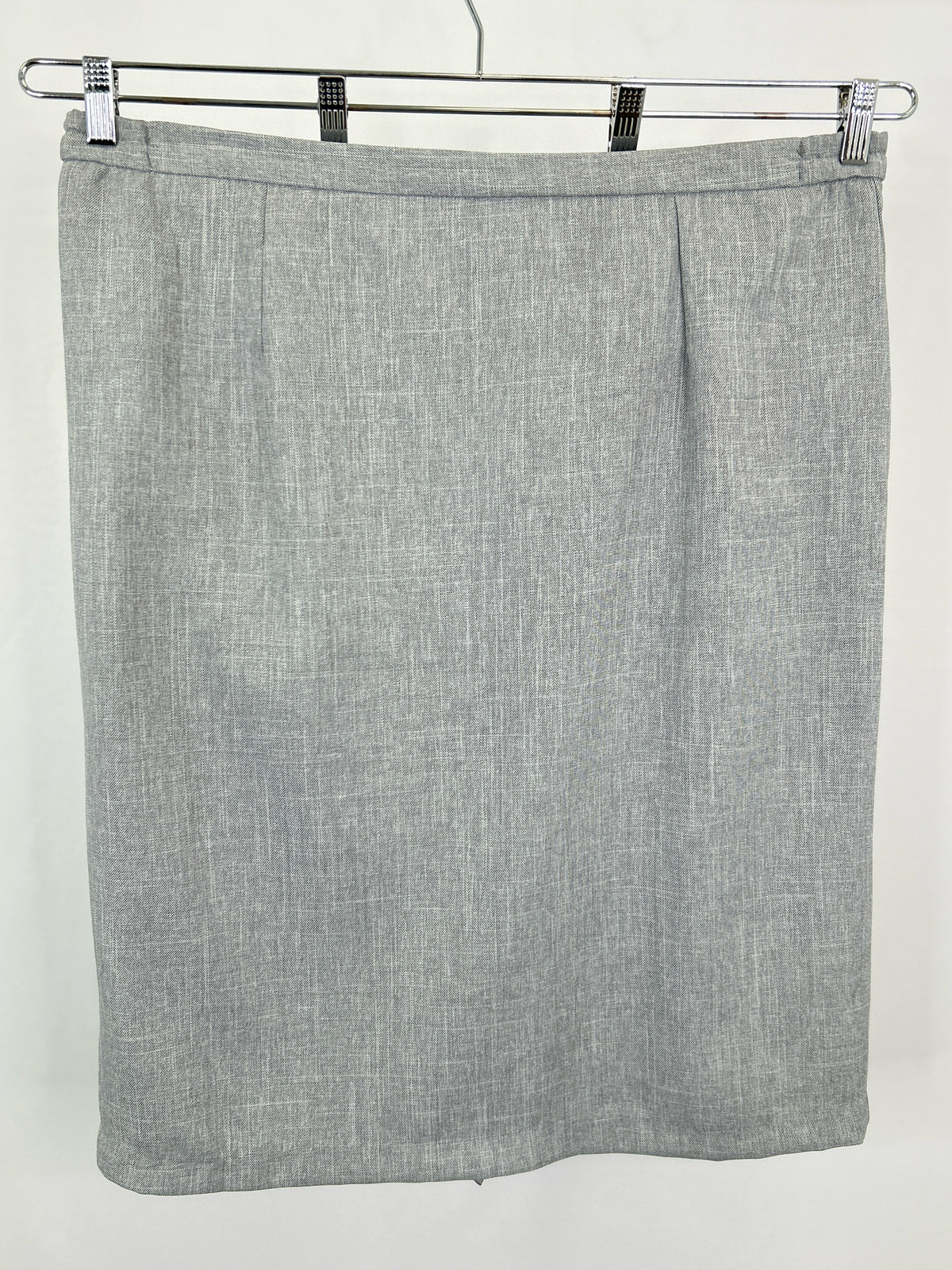 DANILLO Size 14W GREY PRINT Women 2-Piece w/skirt