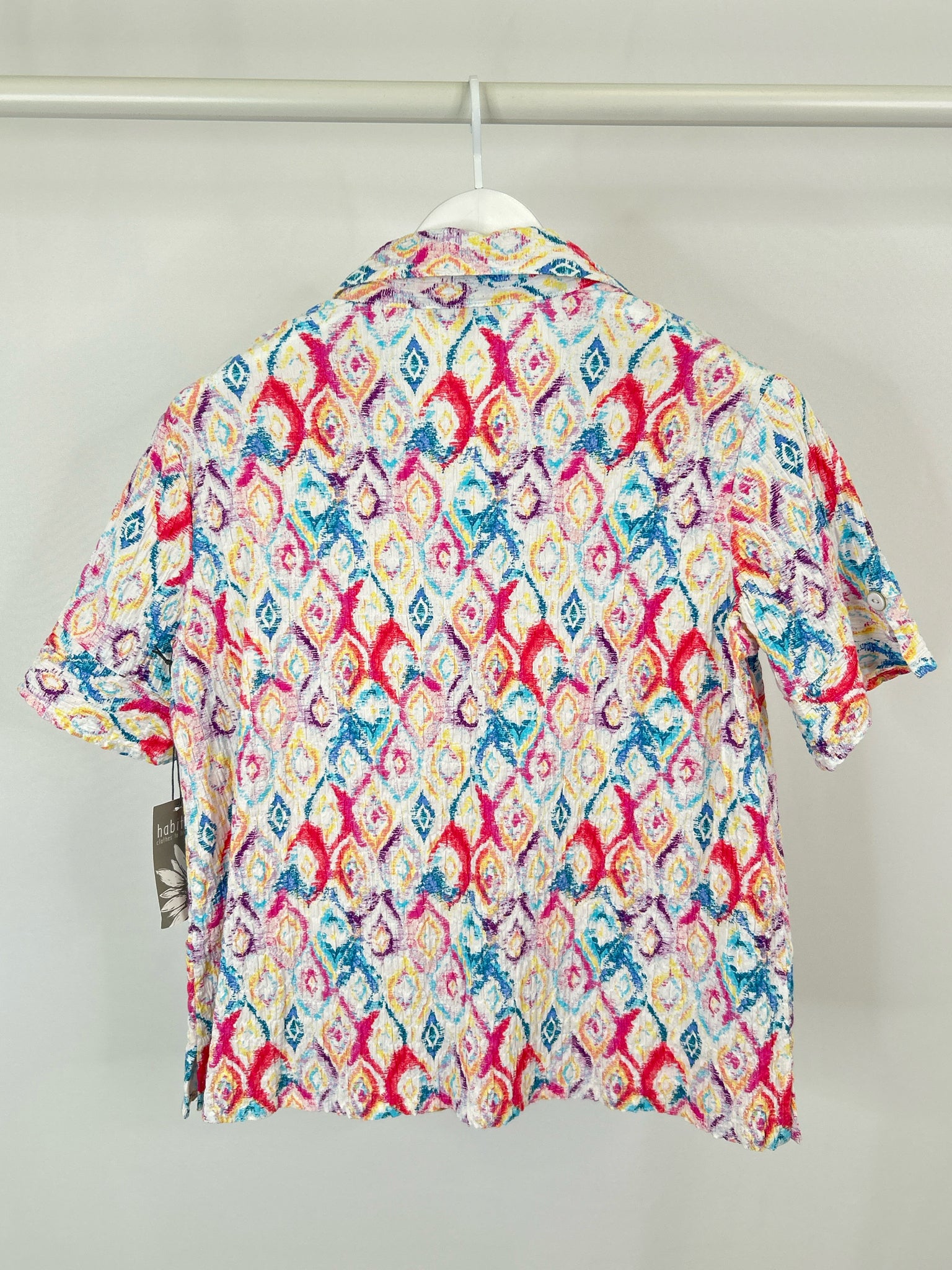 HABITAT Size S White and PINK Women Shirt