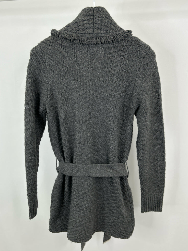 White House Black Market Women Size M Grey Cardigan