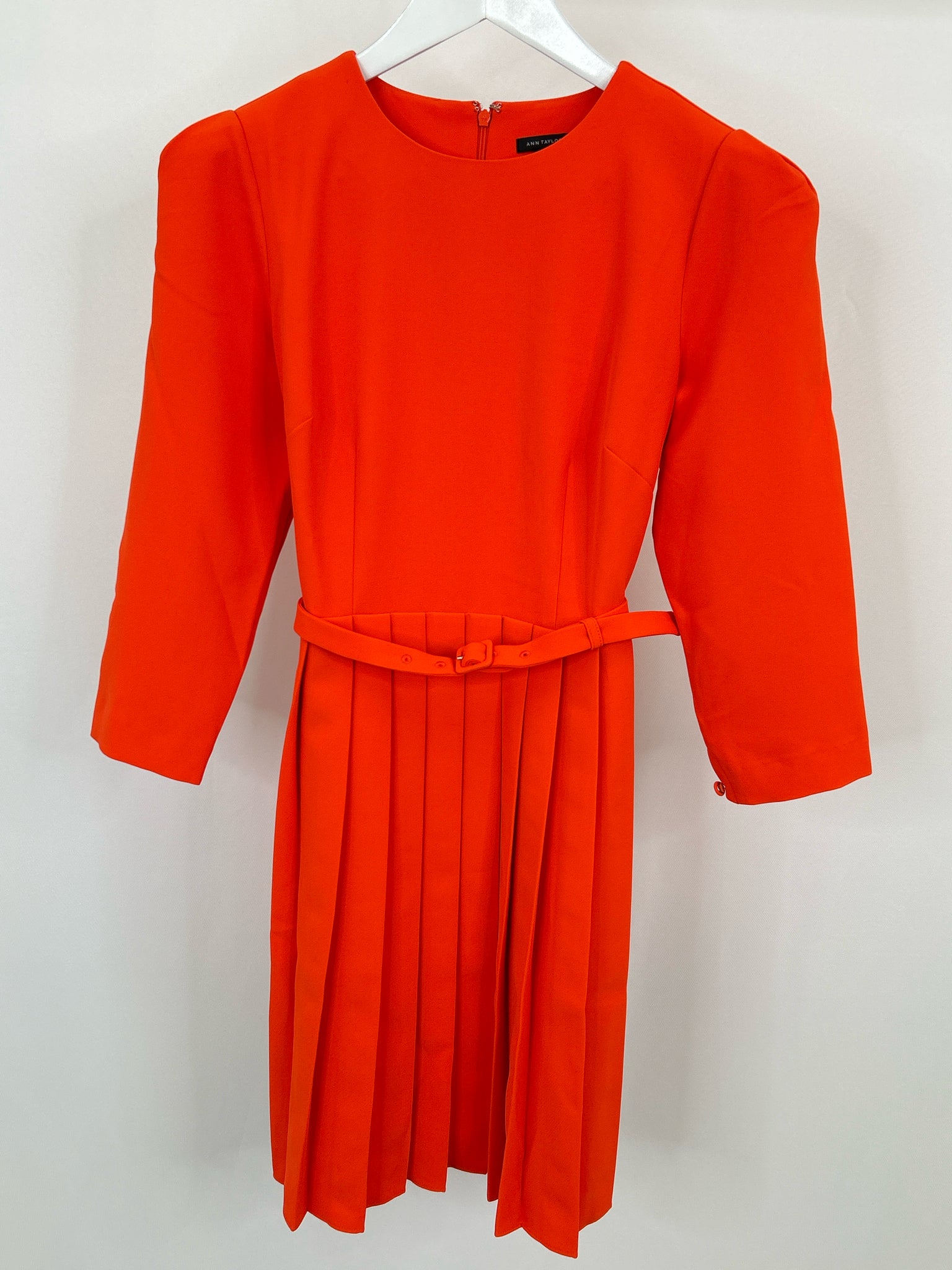 ANN TAYLOR Size 6P Orange Women Dress
