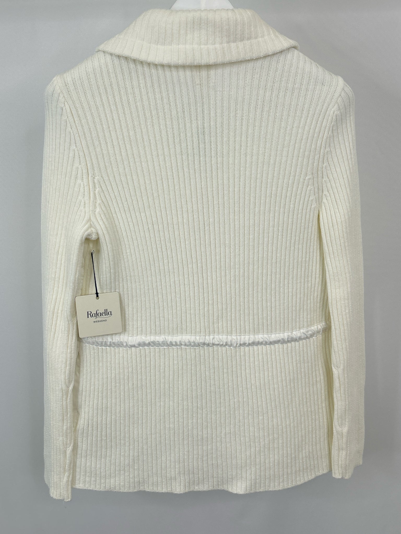 RAFAELLA Size M Off White Women Jacket NWT