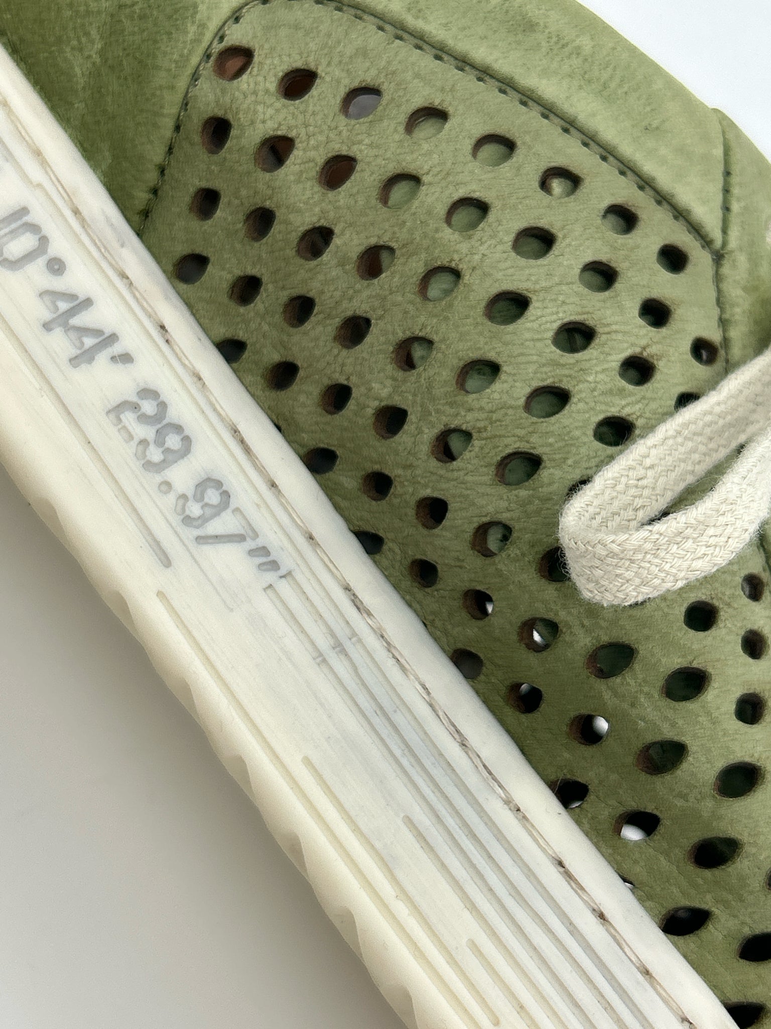 A.S. 98 Size 9/9.5 Green Women Sneakers