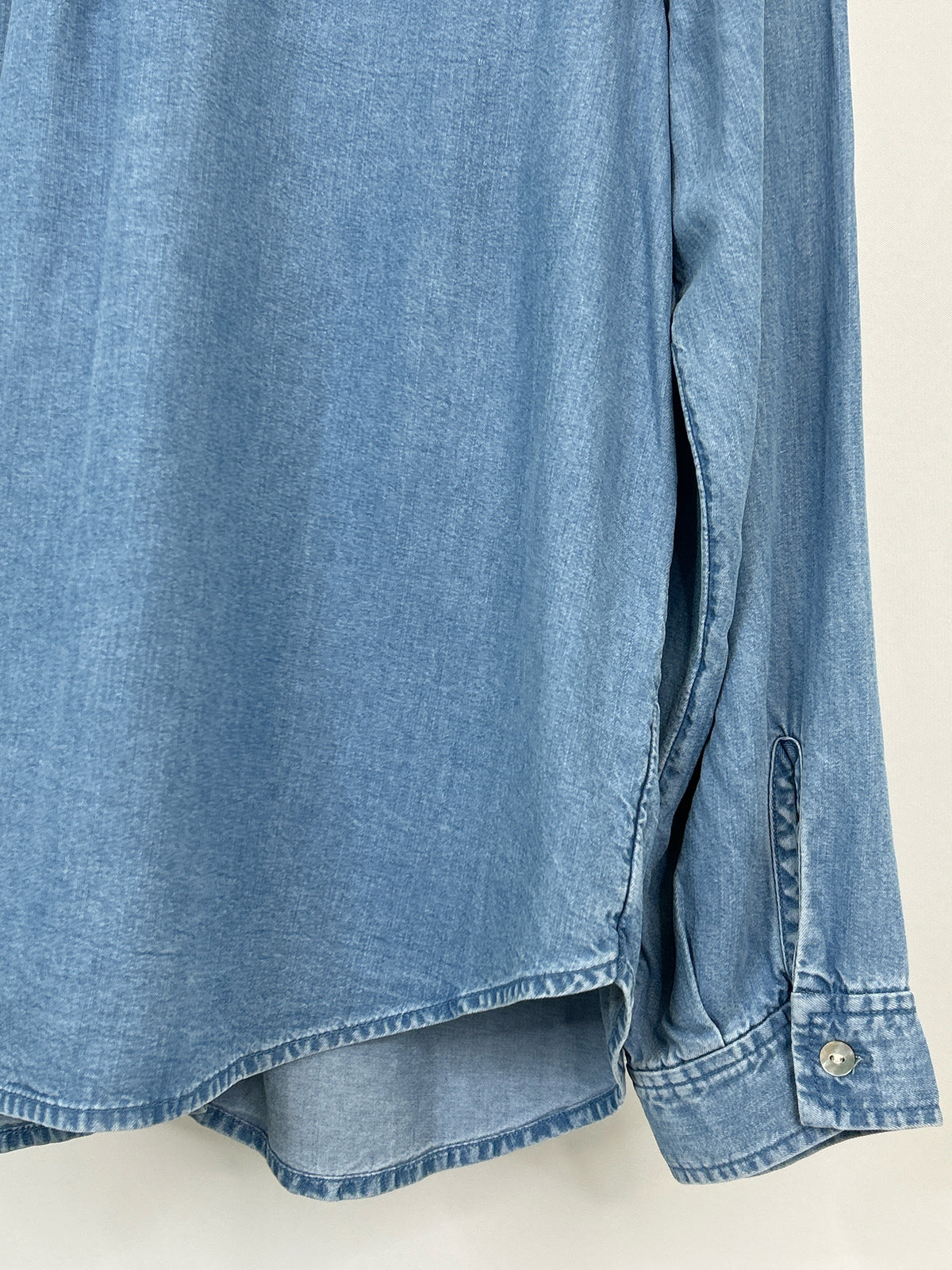 J. Jill Size LP BLUE DENIM Women Shirt