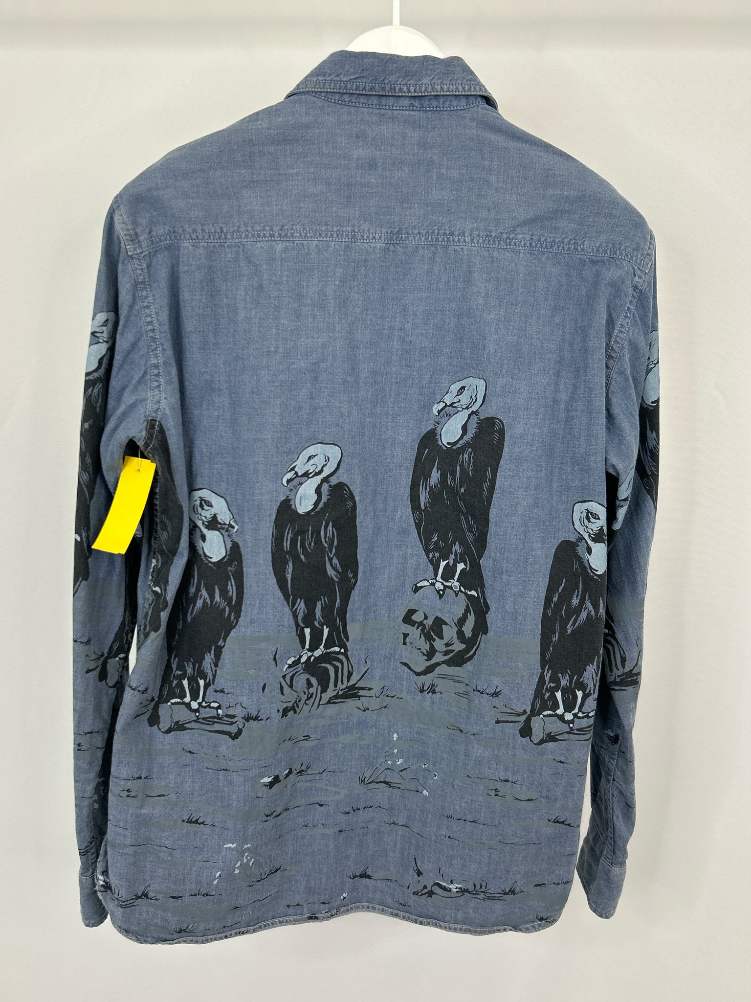 Svg Archives By Neighborhood Size L BLUE DENIM Women Shirt