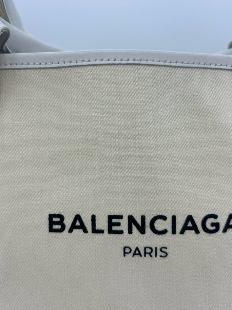 BALENCIAGA.PARIS White Purse