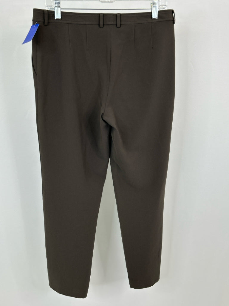 ST JOHN Size 8 Brown Pants