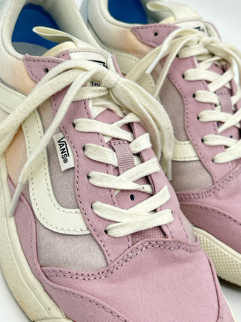 VANS Size 8 Pink and Blue Women's Sneakers